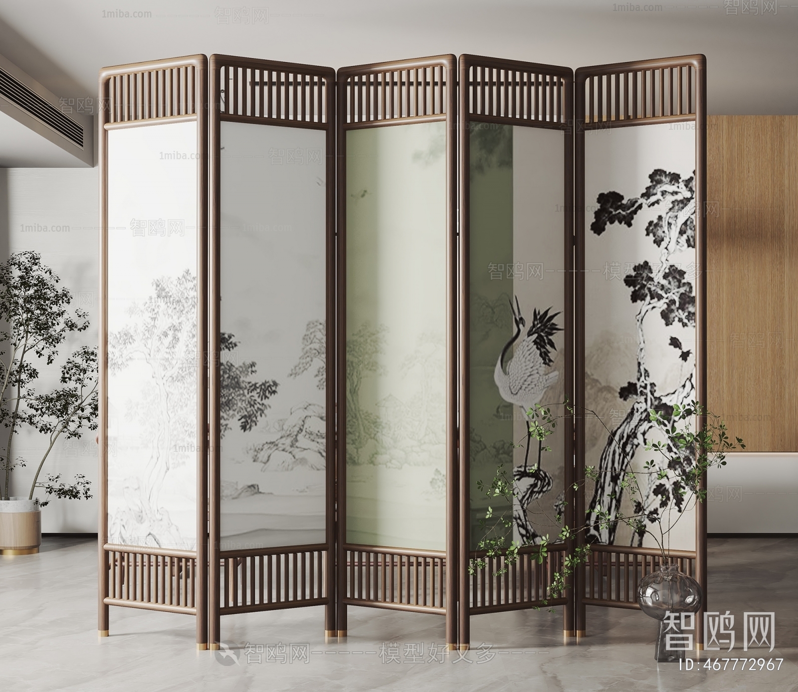 New Chinese Style Partition