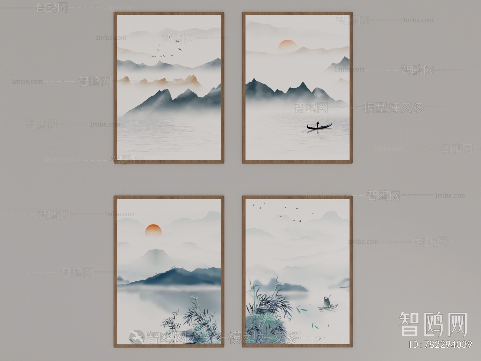 New Chinese Style Painting