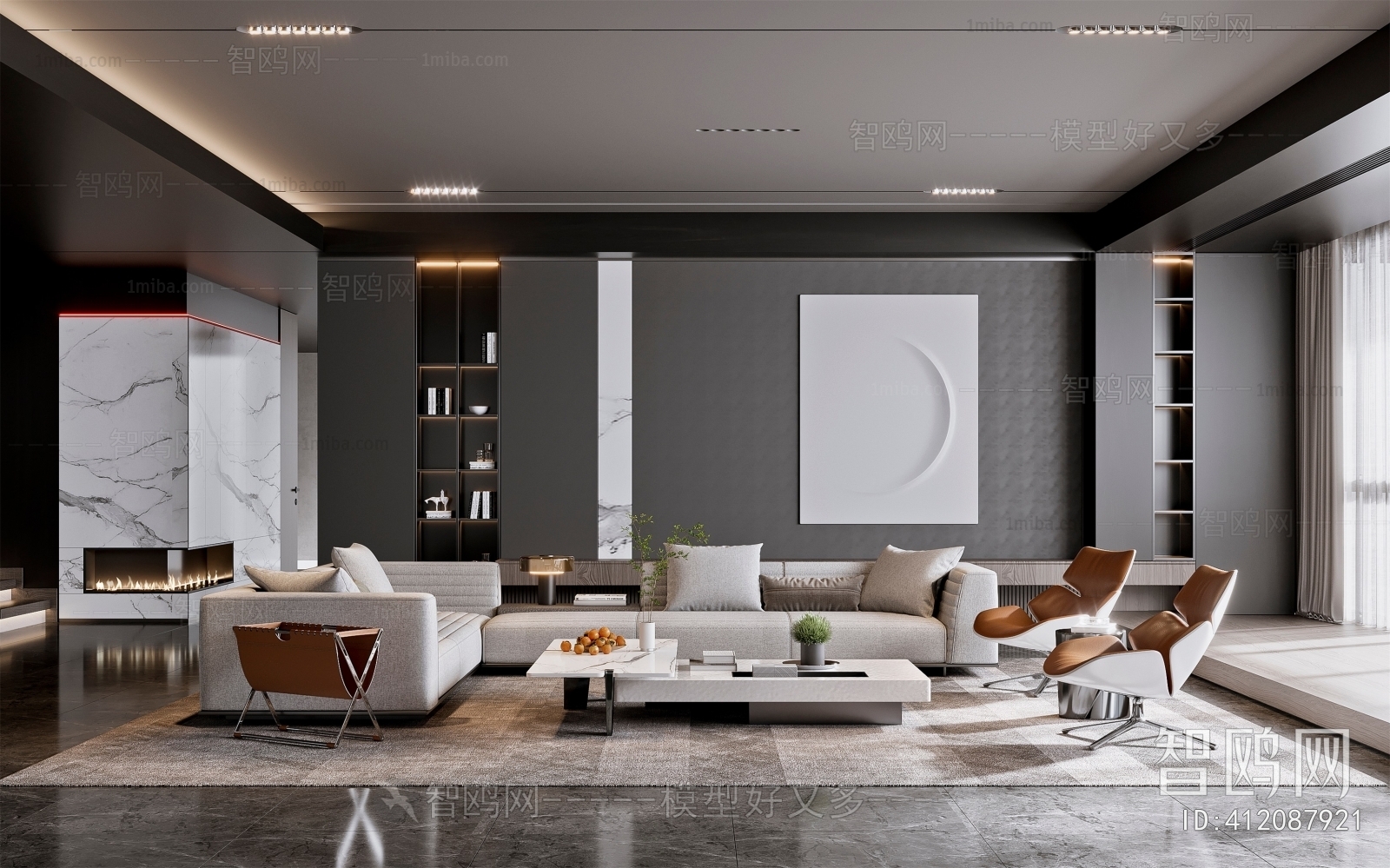 Modern A Living Room