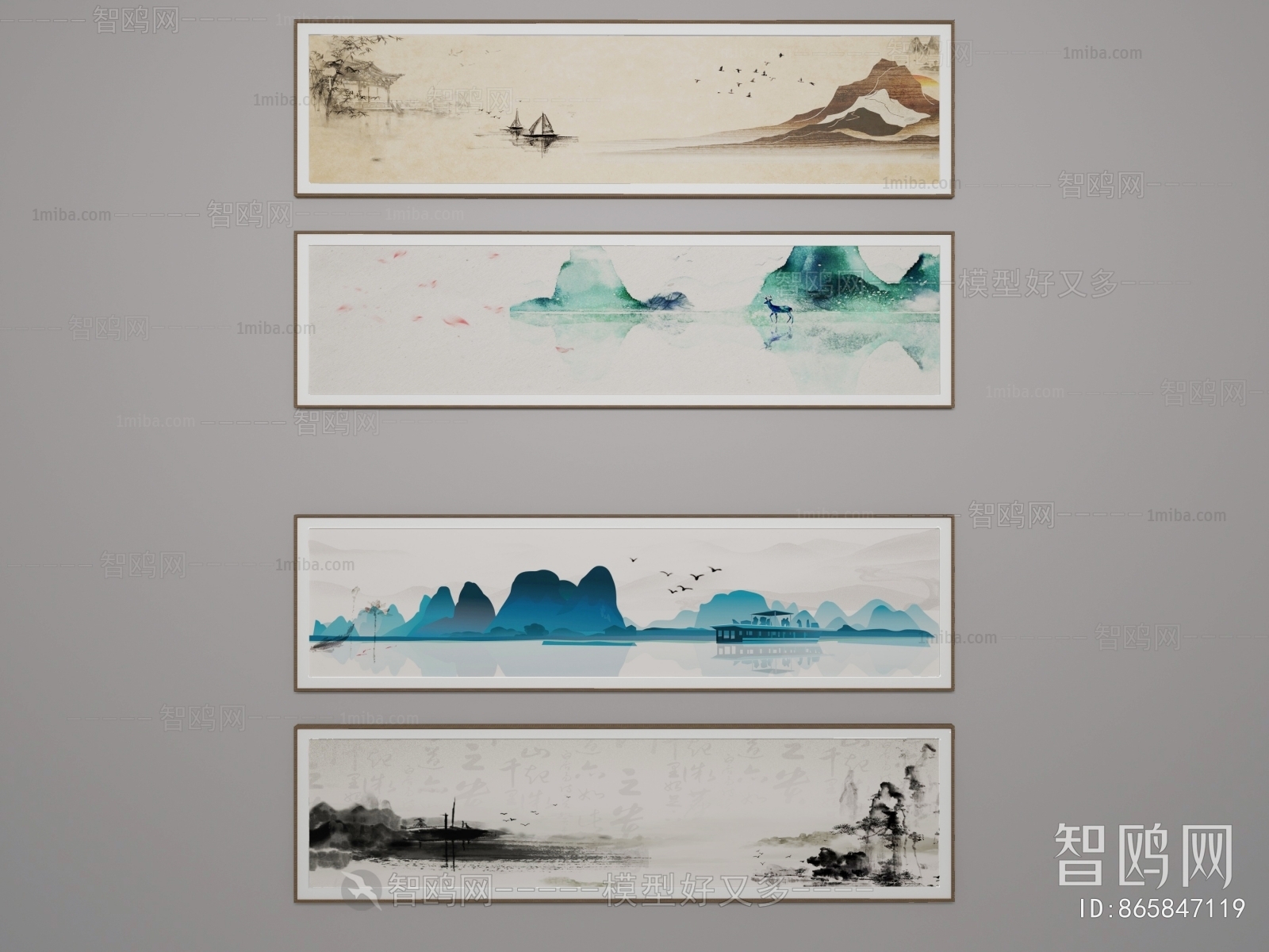 New Chinese Style Painting