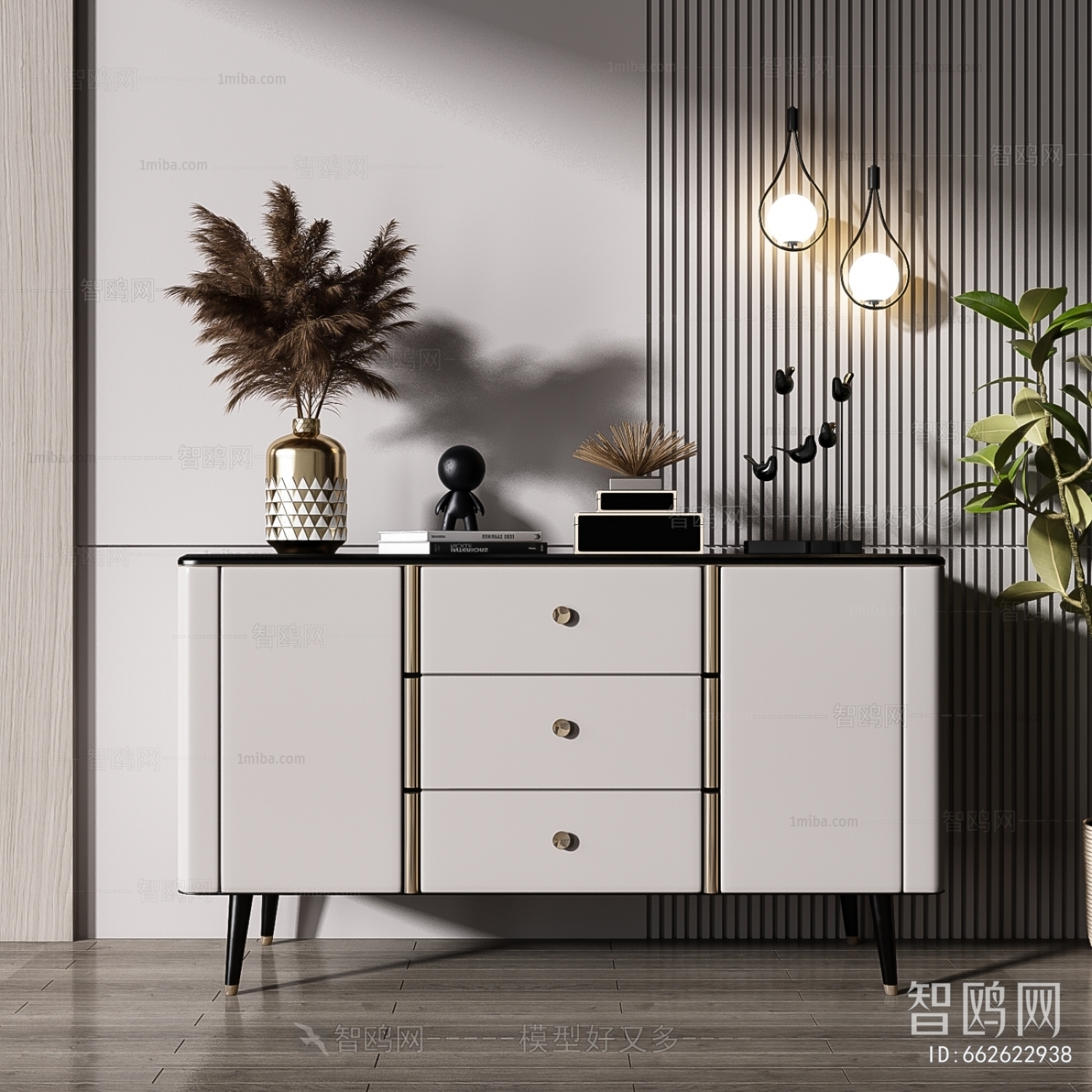 Modern Side Cabinet/Entrance Cabinet