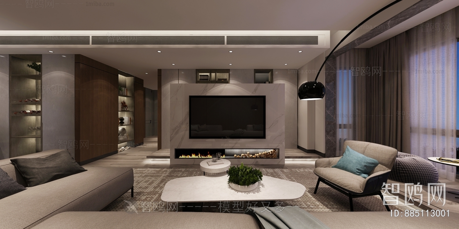 Modern A Living Room