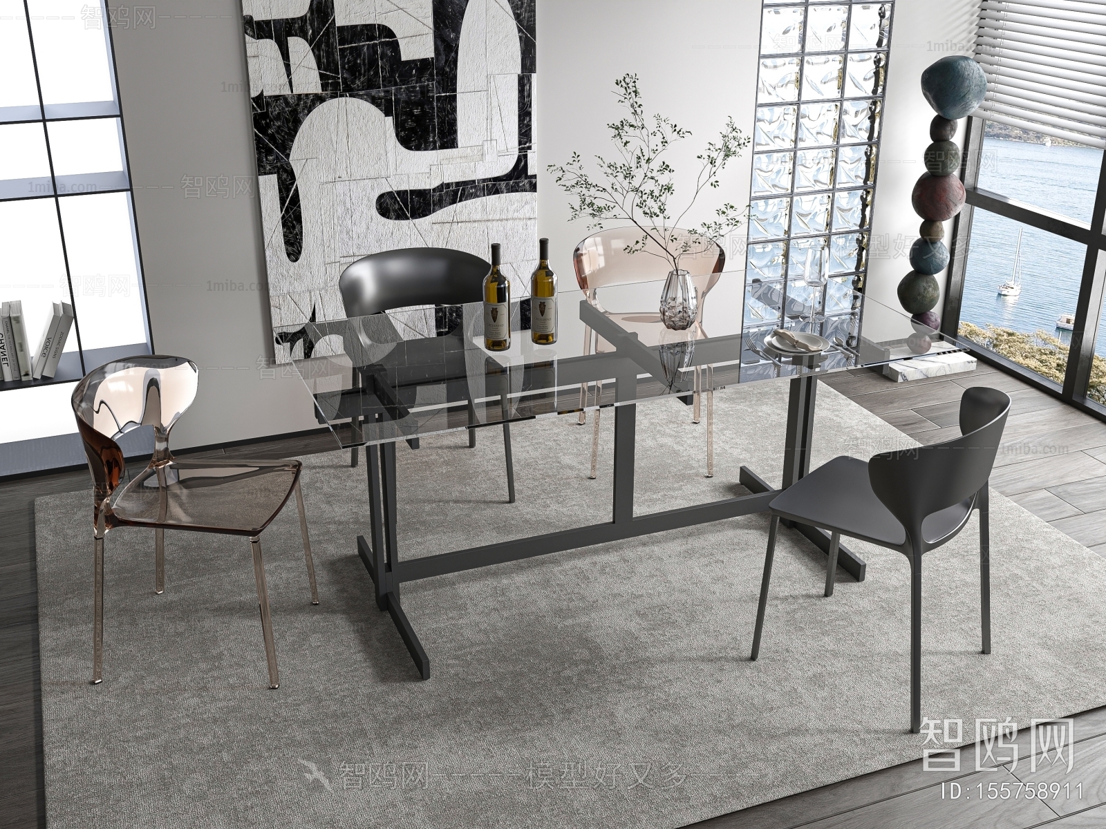 Modern Dining Table And Chairs