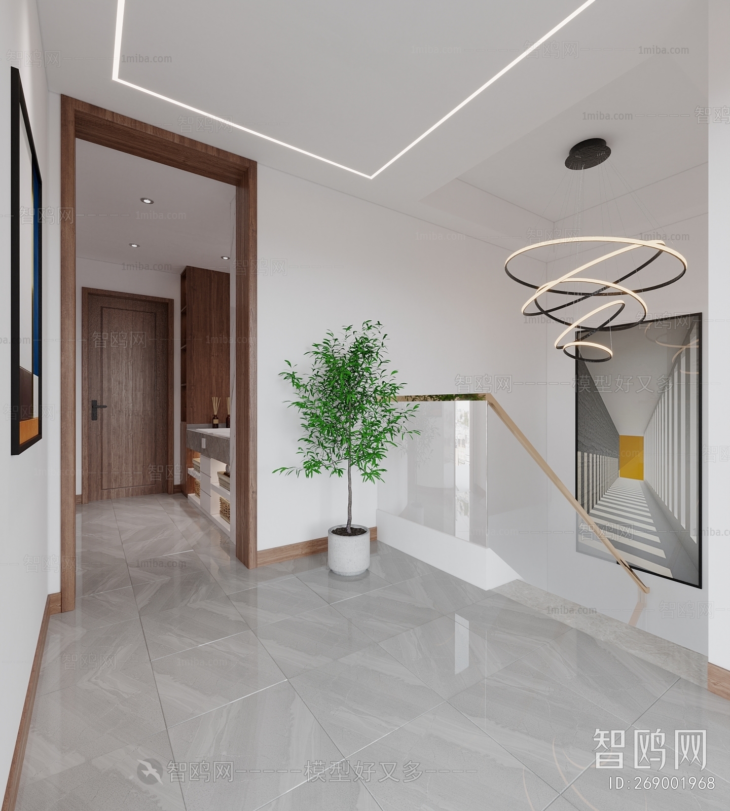 Modern Hallway