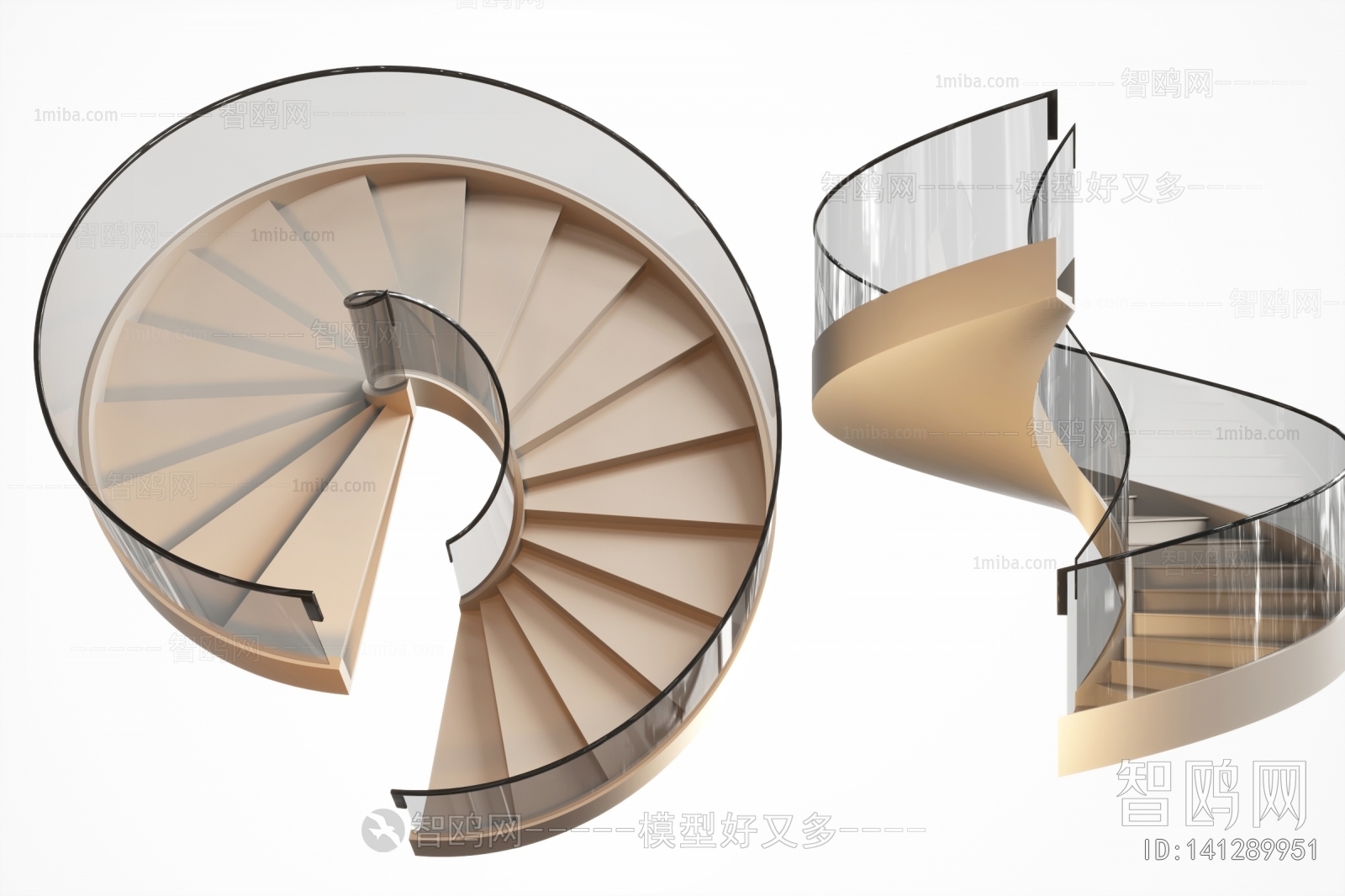 Modern Stair Balustrade/elevator