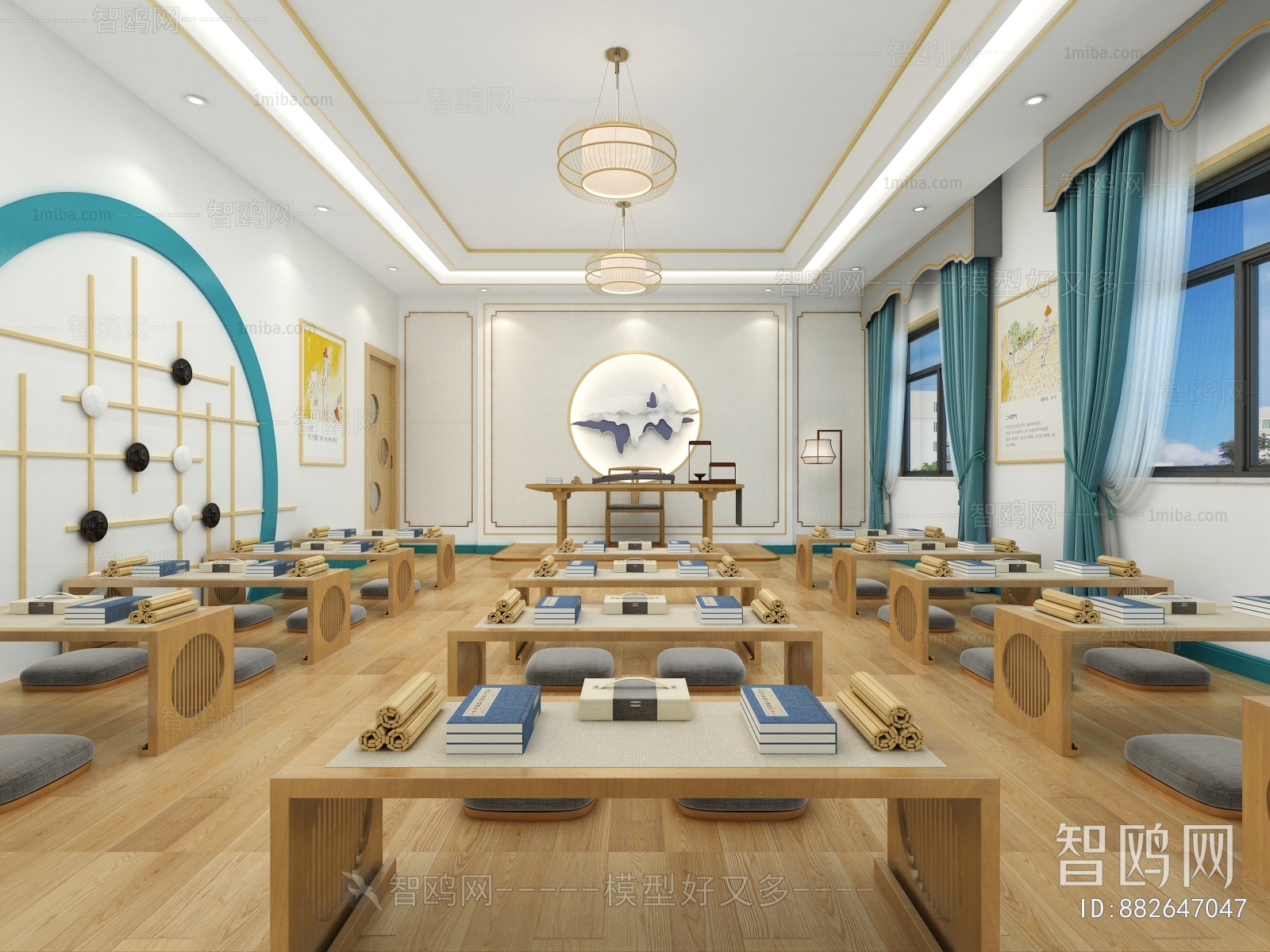 New Chinese Style Children's Kindergarten