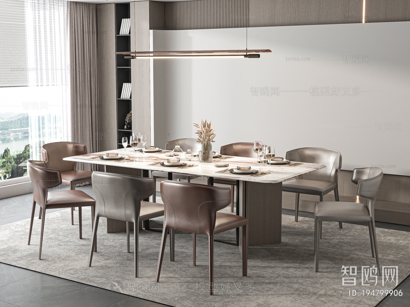 Modern Dining Table And Chairs