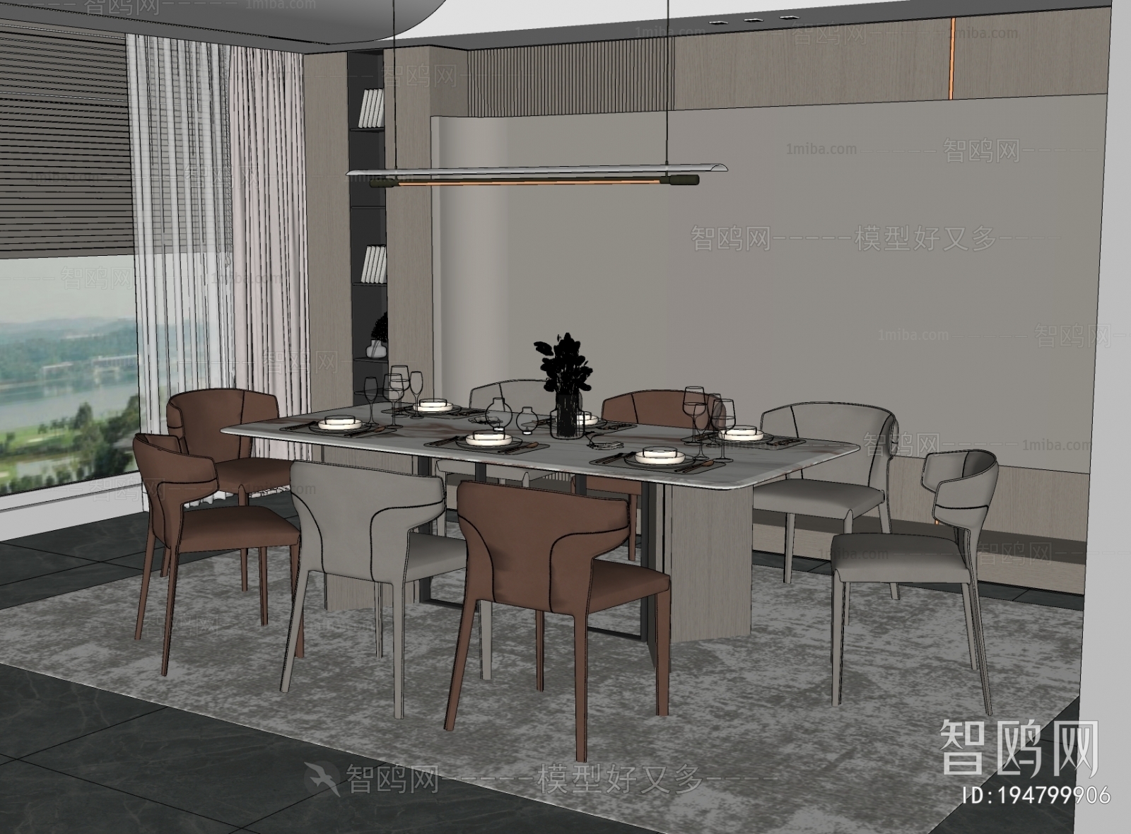 Modern Dining Table And Chairs