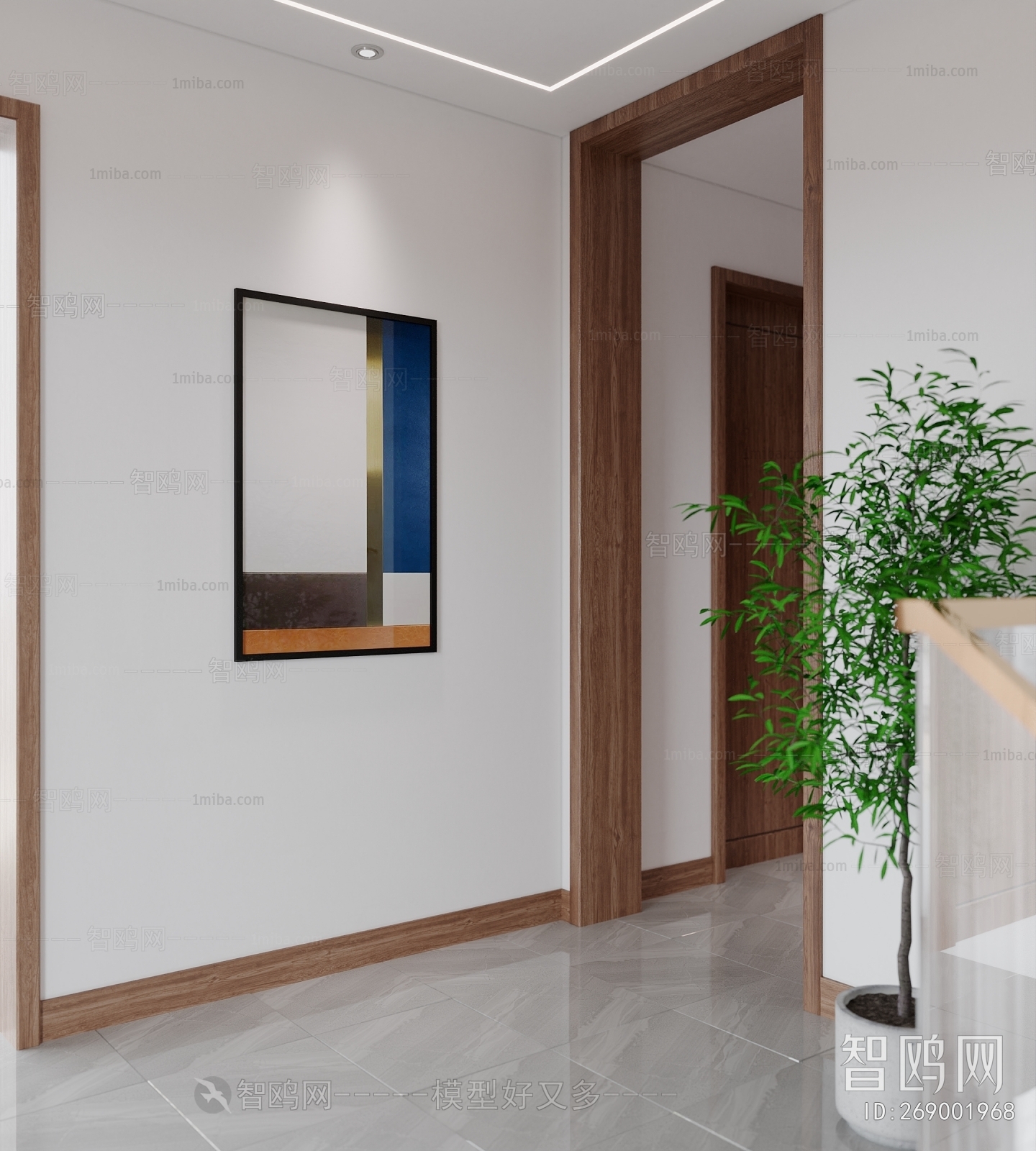 Modern Hallway