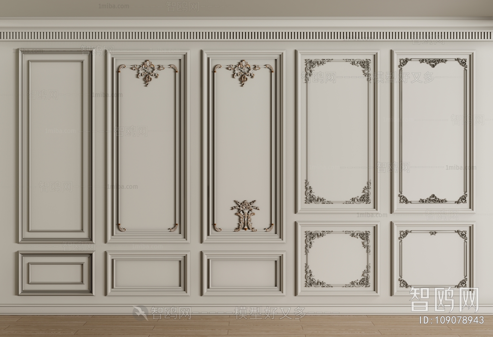 French Style Wall Panel