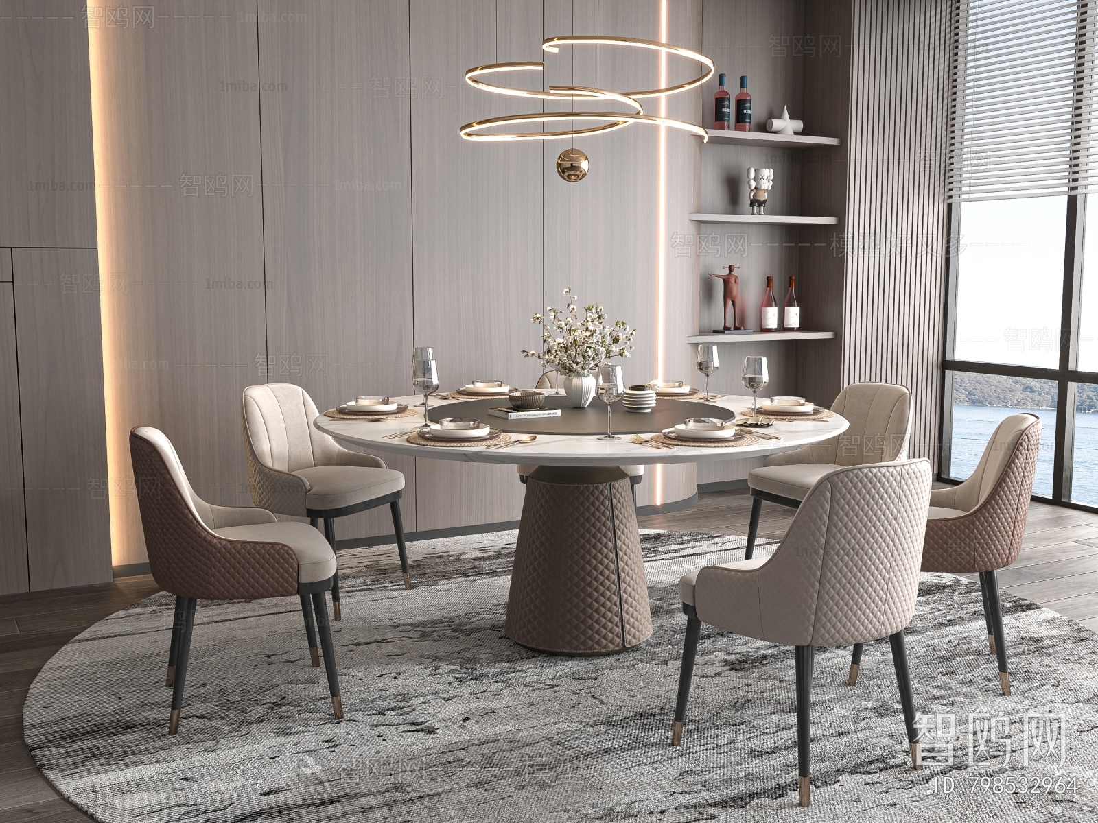 Modern Dining Table And Chairs