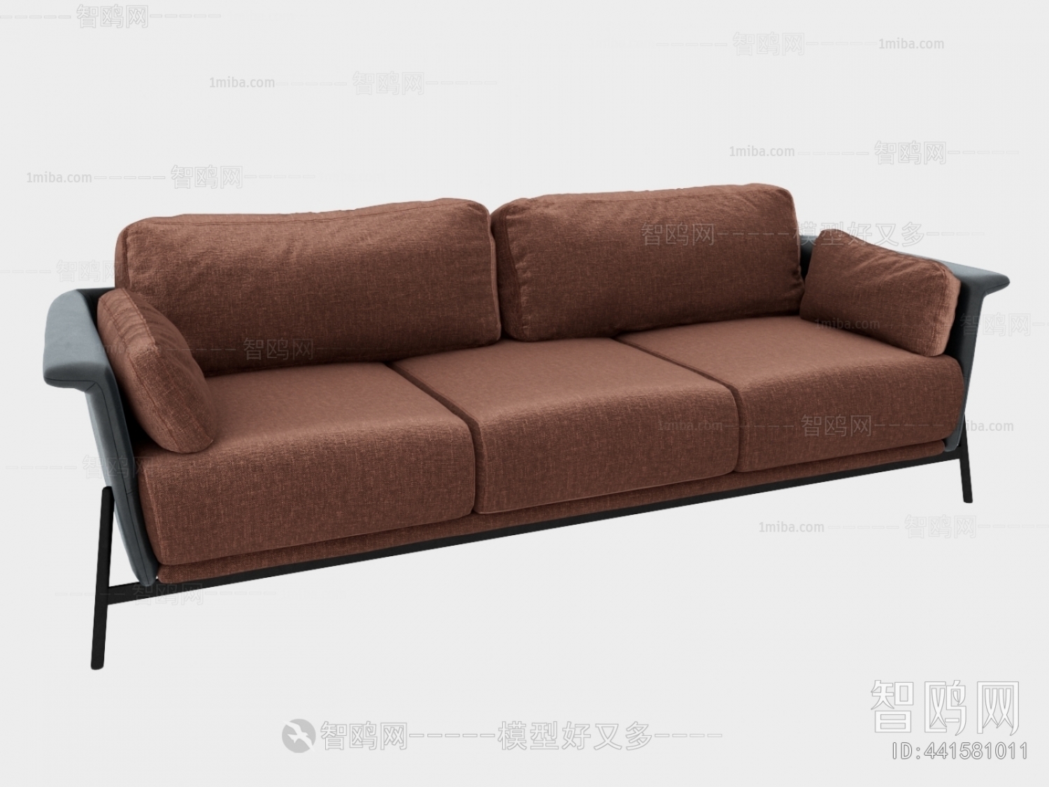 Modern Three-seat Sofa