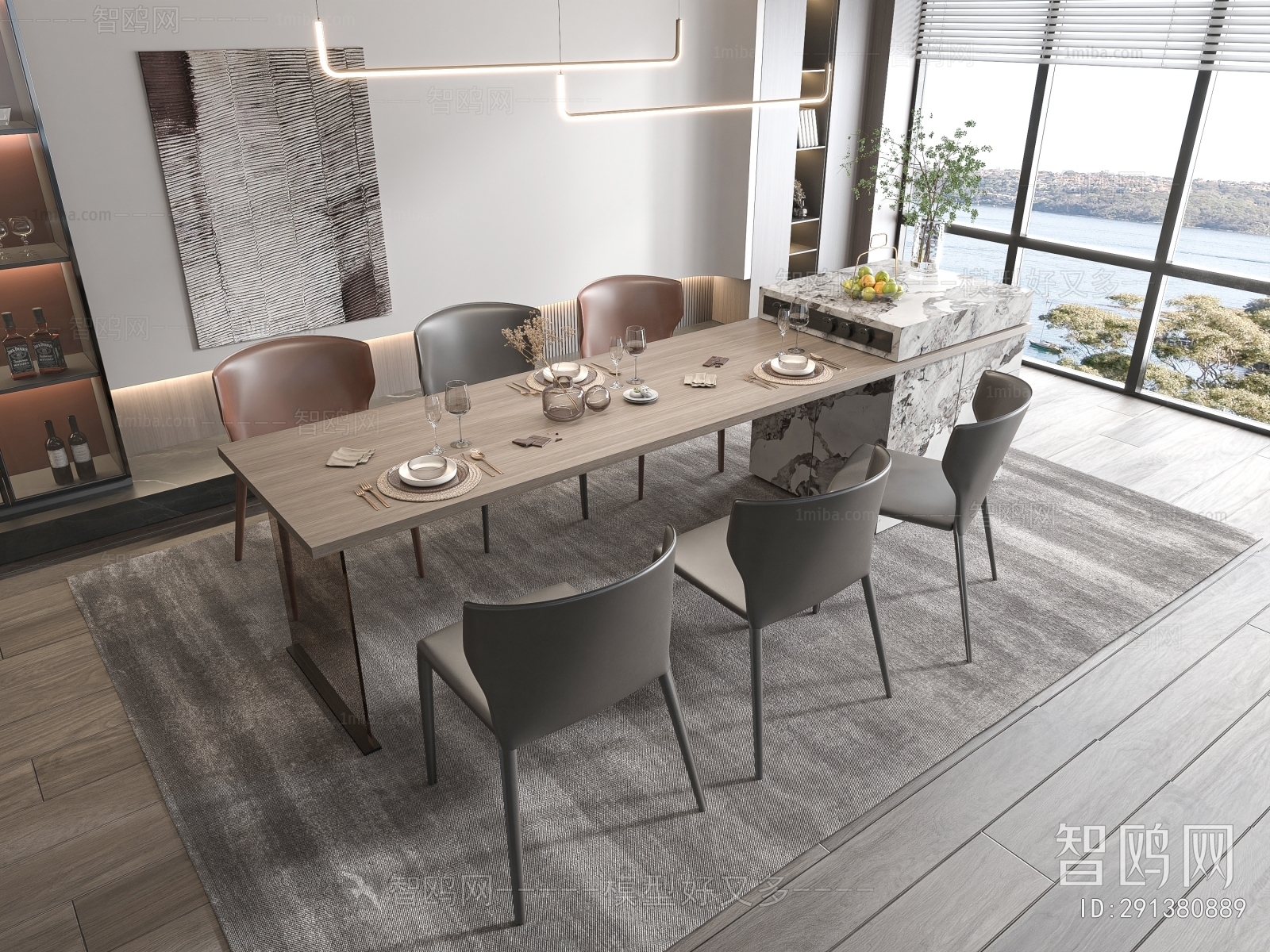 Modern Dining Table And Chairs