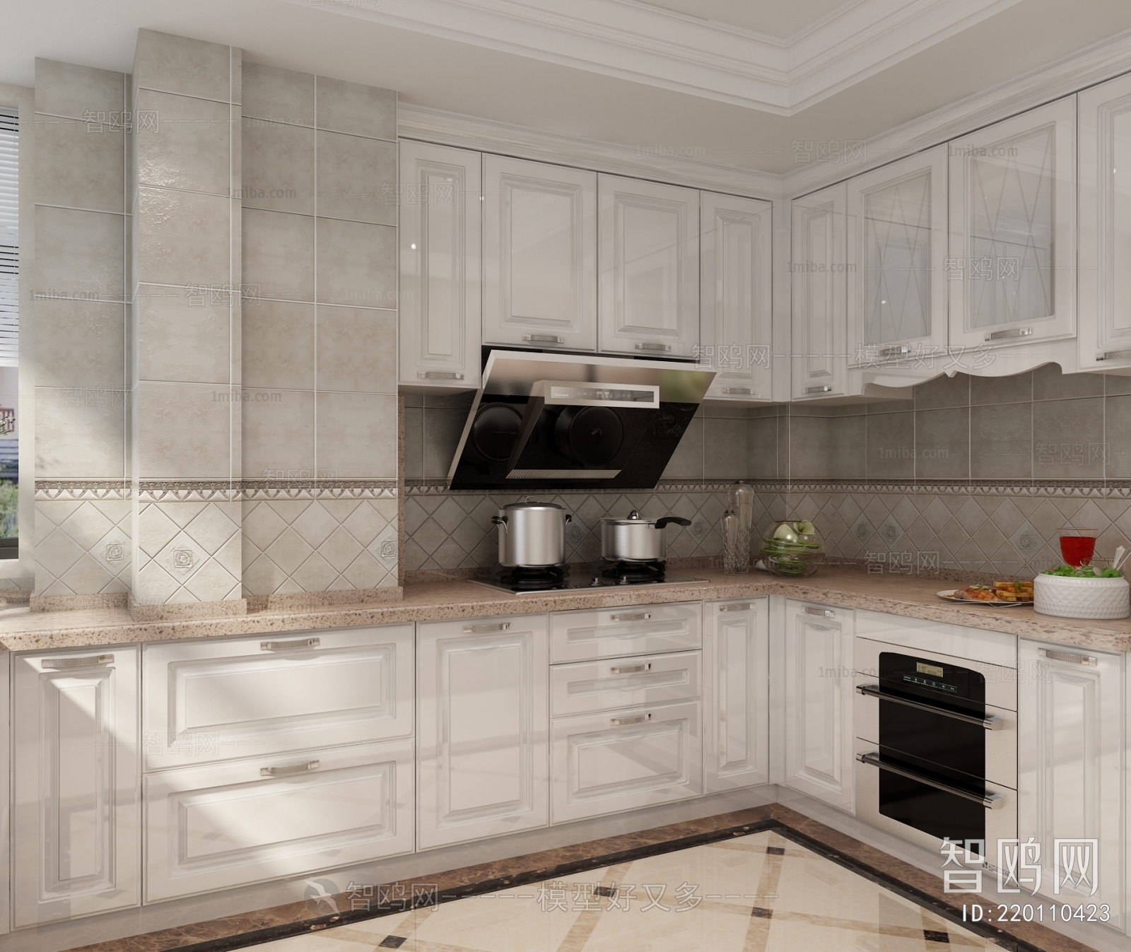 Simple European Style The Kitchen