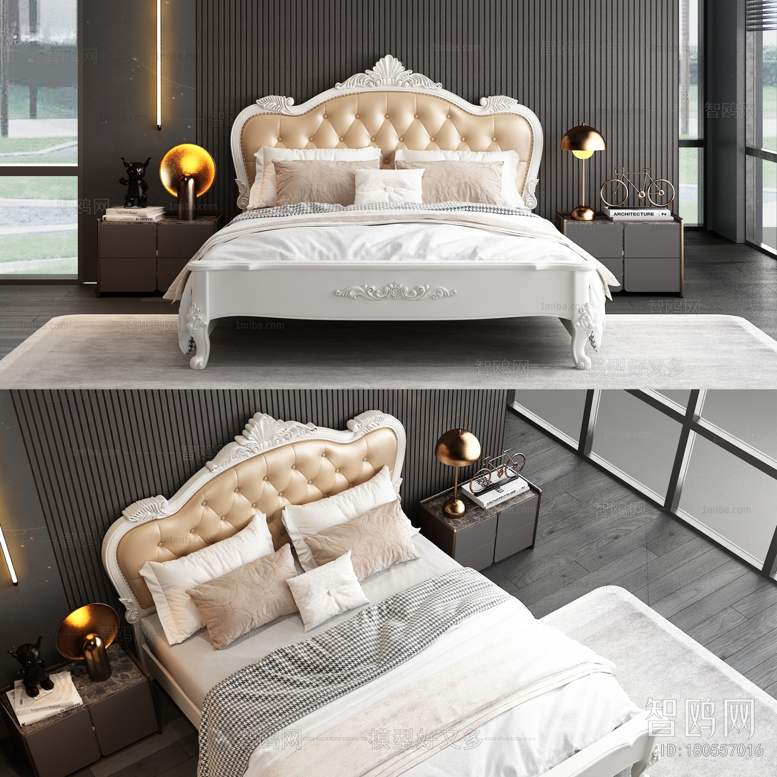 American Style Double Bed