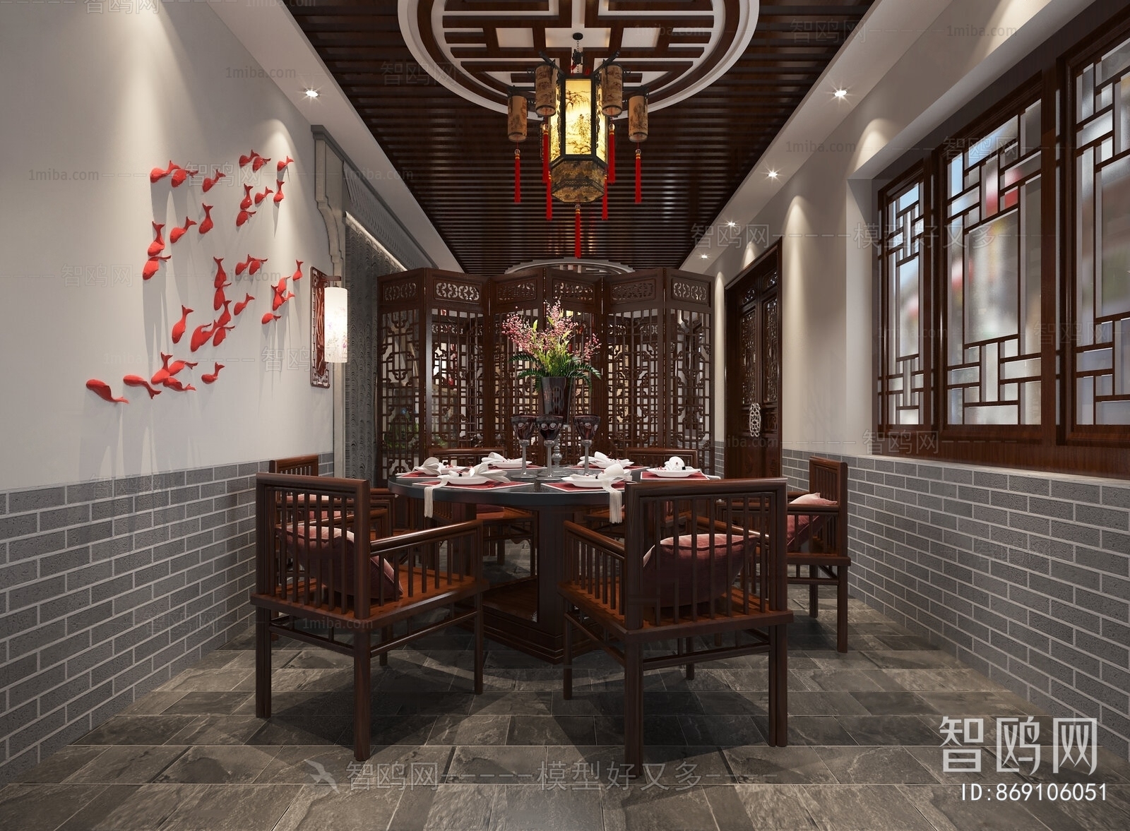 New Chinese Style Restaurant Box