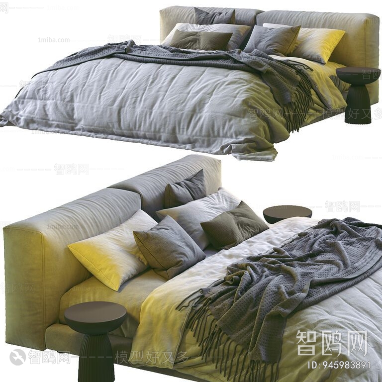 Modern Double Bed