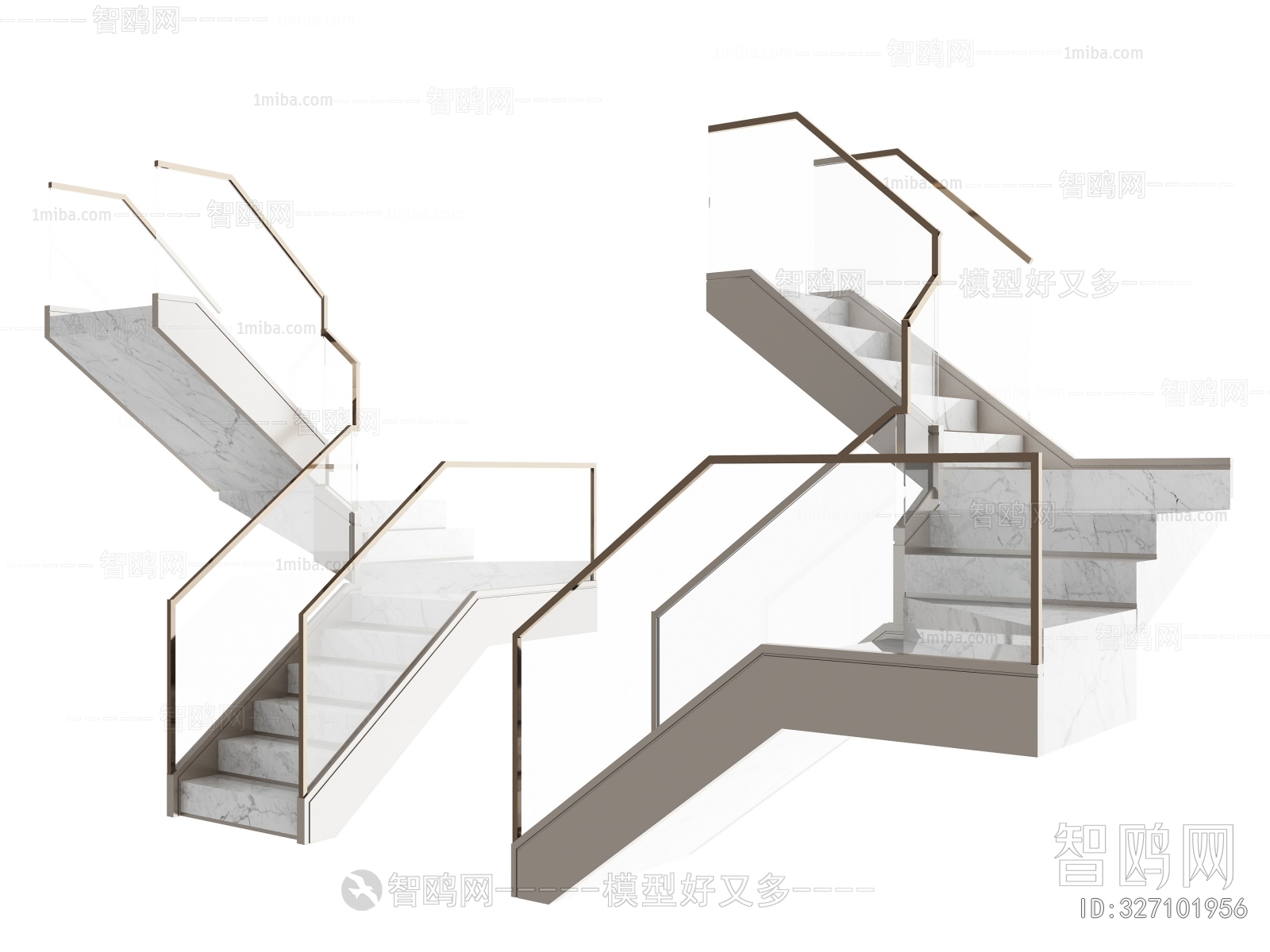 Modern Stair Balustrade/elevator