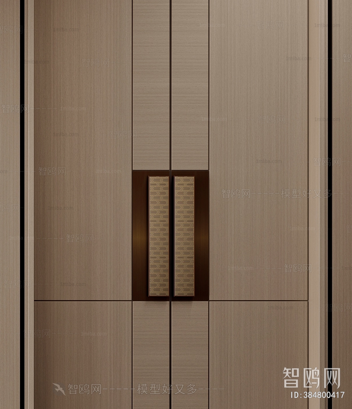 New Chinese Style Double Door