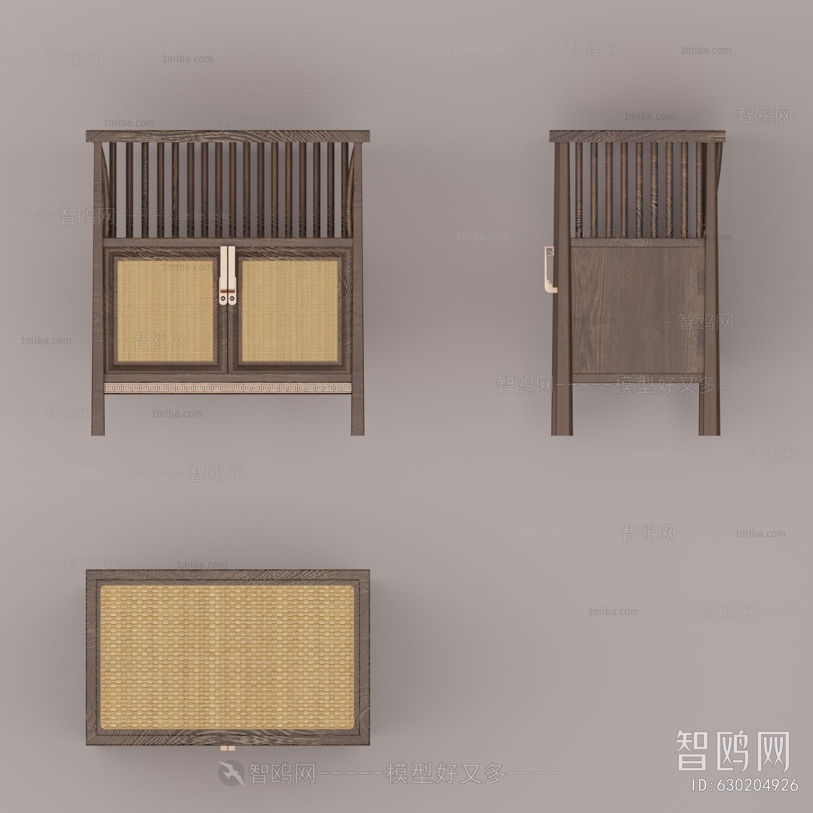 New Chinese Style Entrance Cabinet