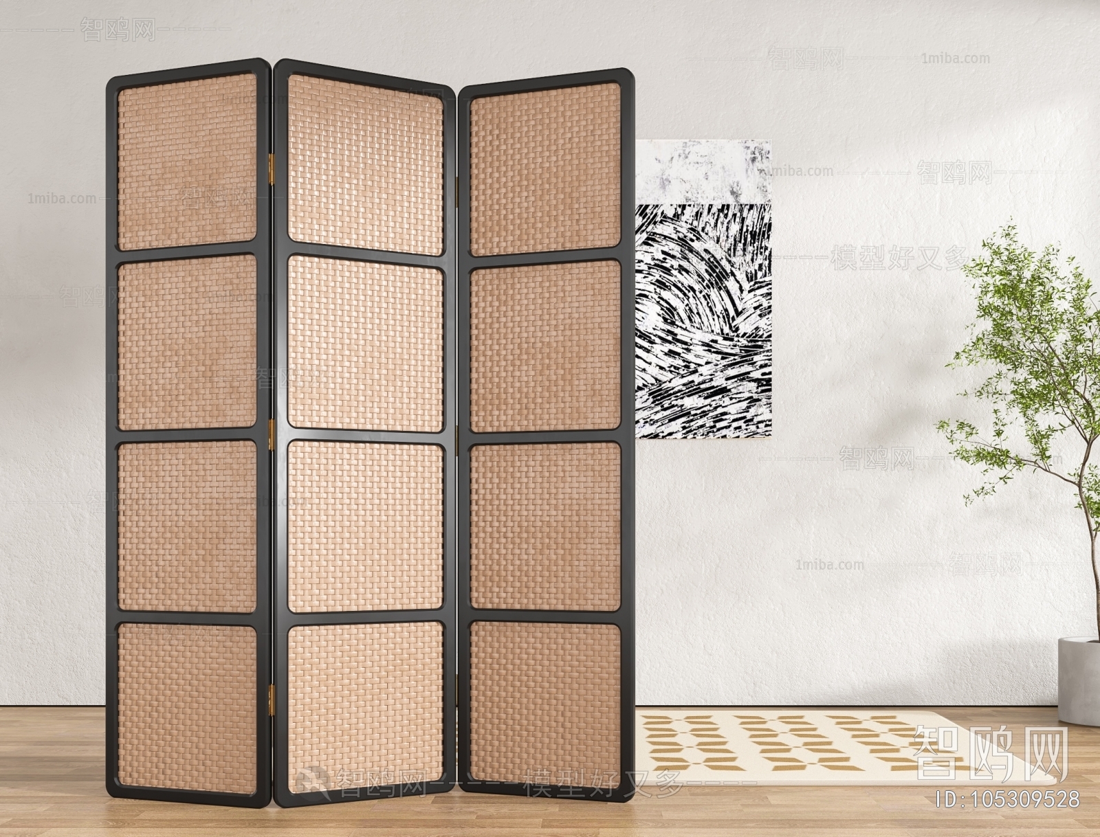 Wabi-sabi Style Partition