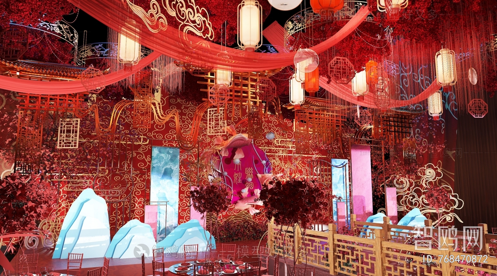 New Chinese Style Banquet Hall