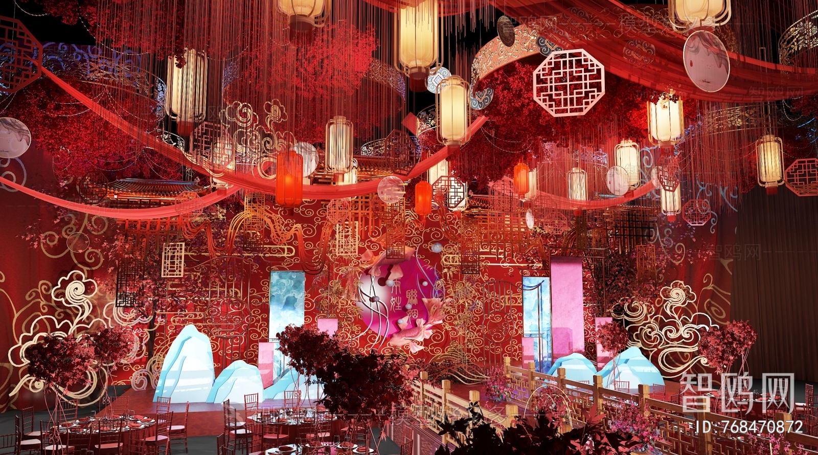 New Chinese Style Banquet Hall