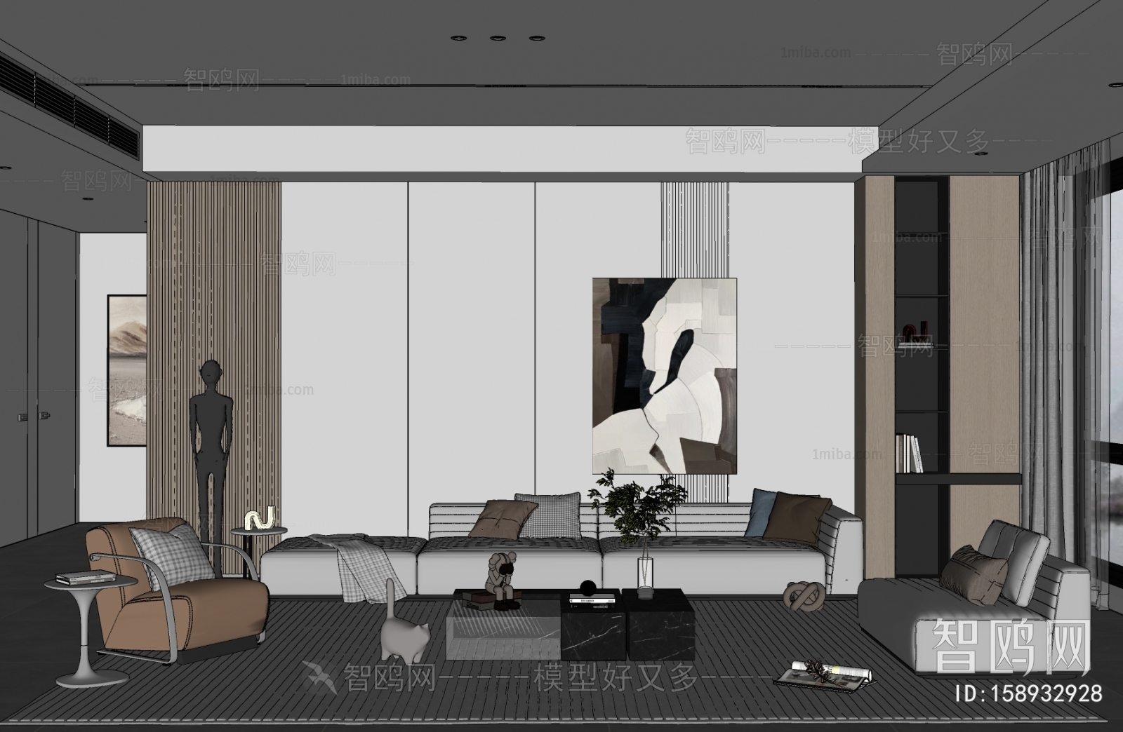 Modern A Living Room