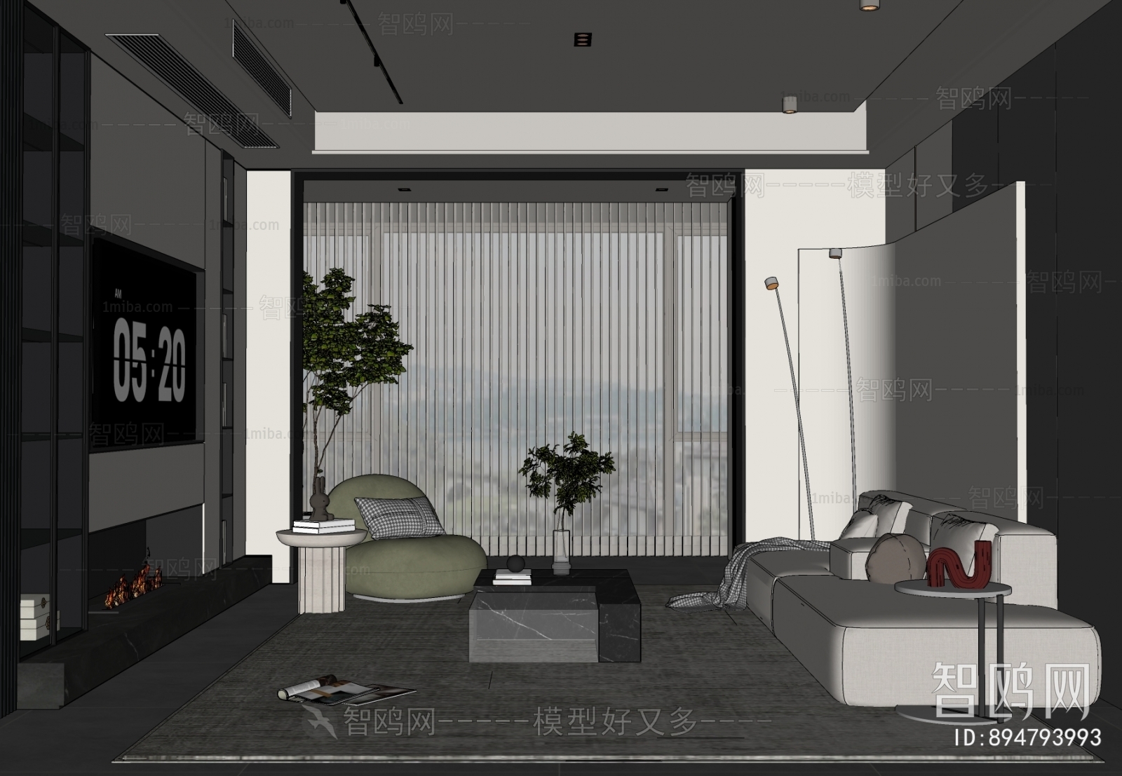 Modern A Living Room