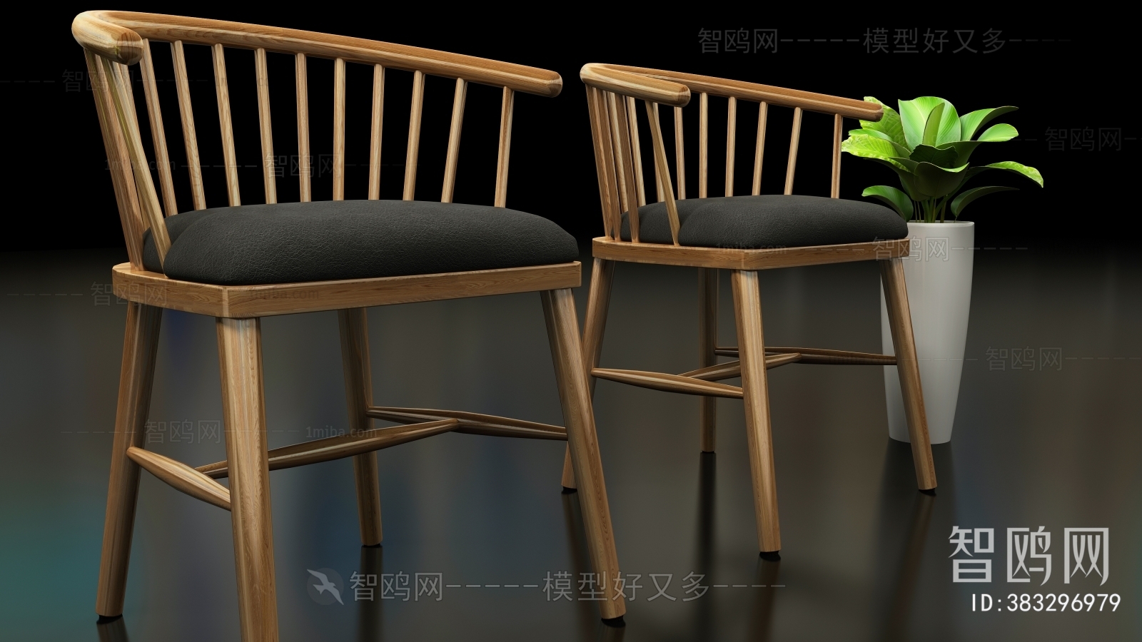 New Chinese Style Lounge Chair