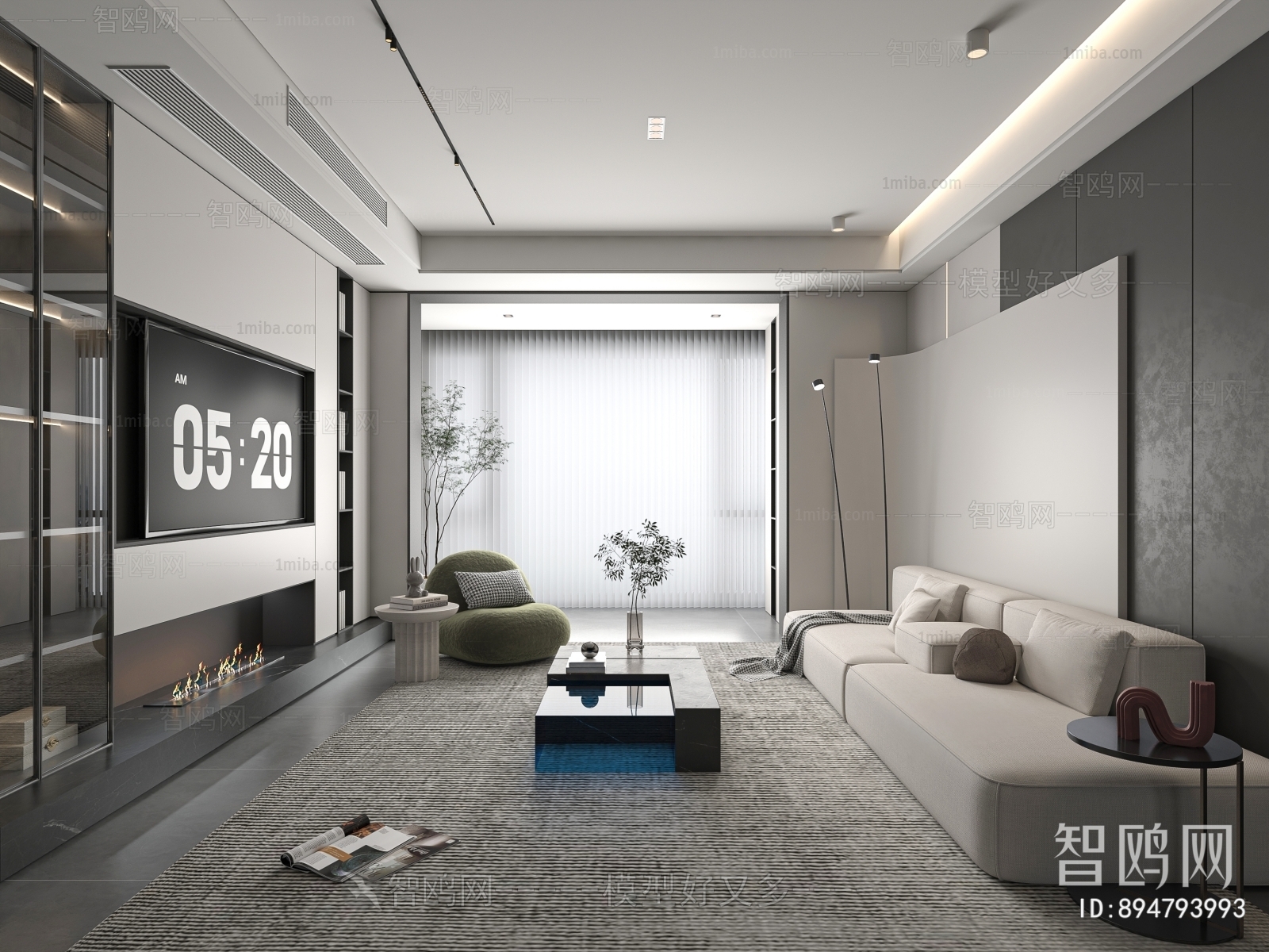 Modern A Living Room