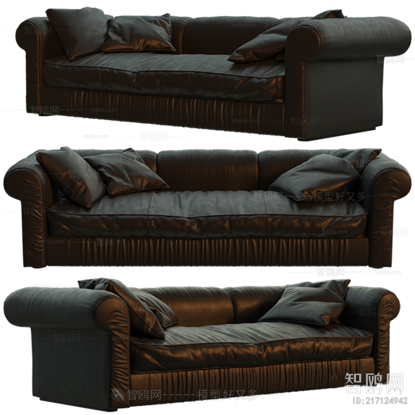 Modern Multi Person Sofa