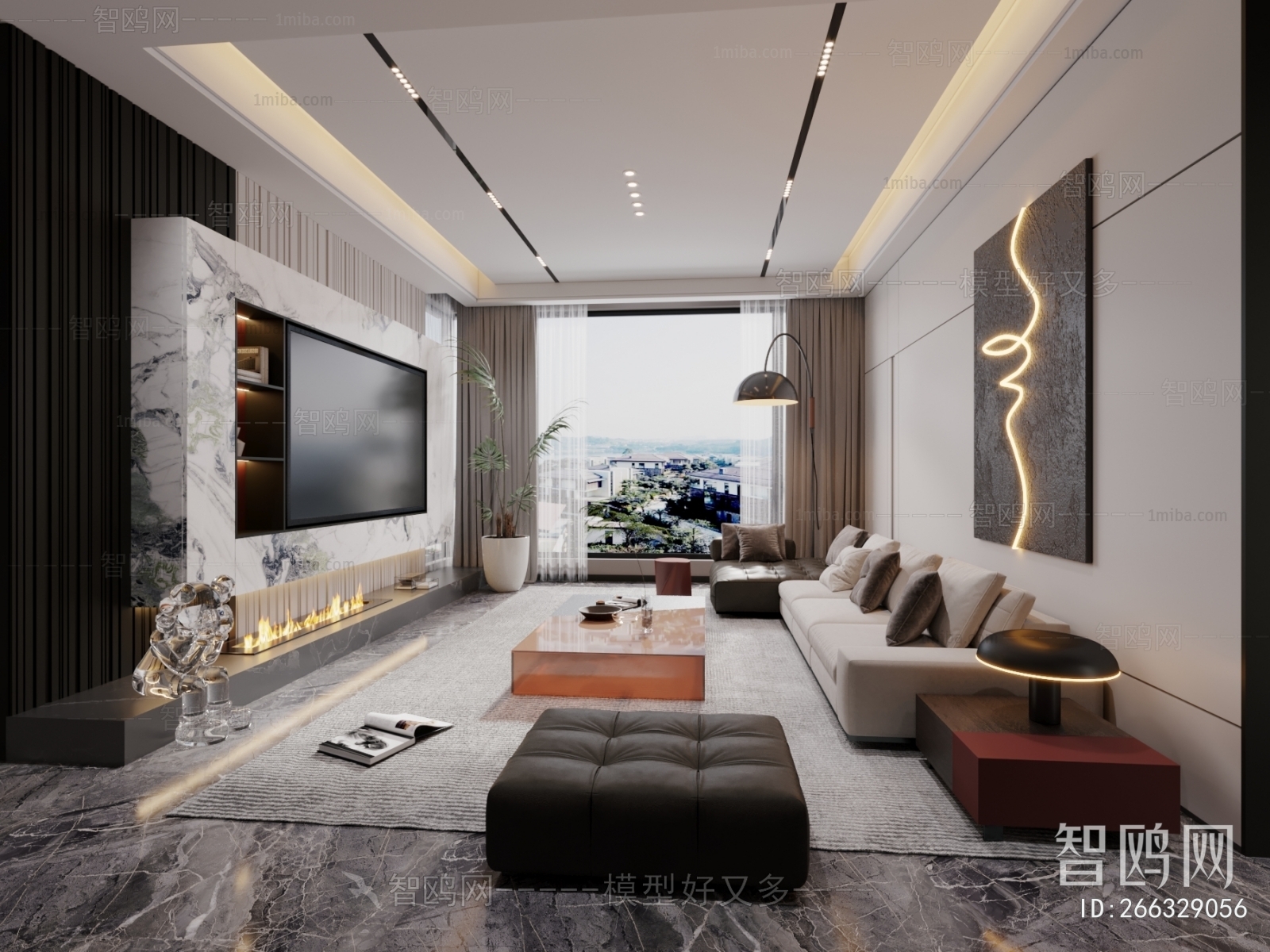 Modern A Living Room