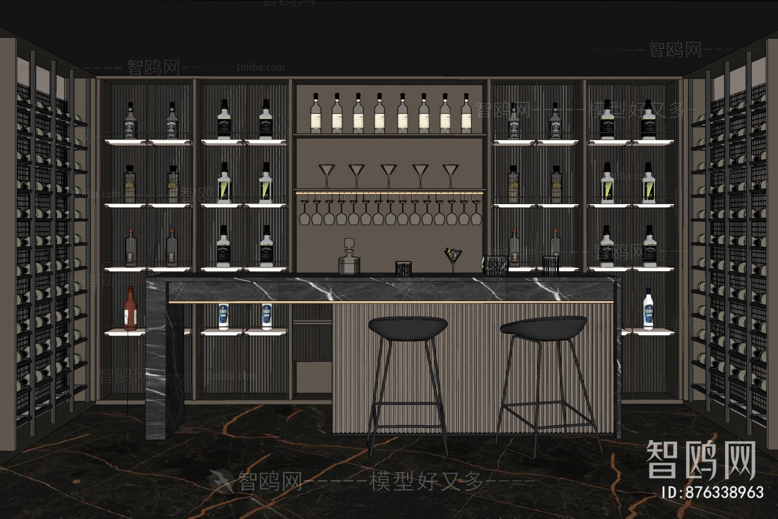 现代酒窖/品酒室