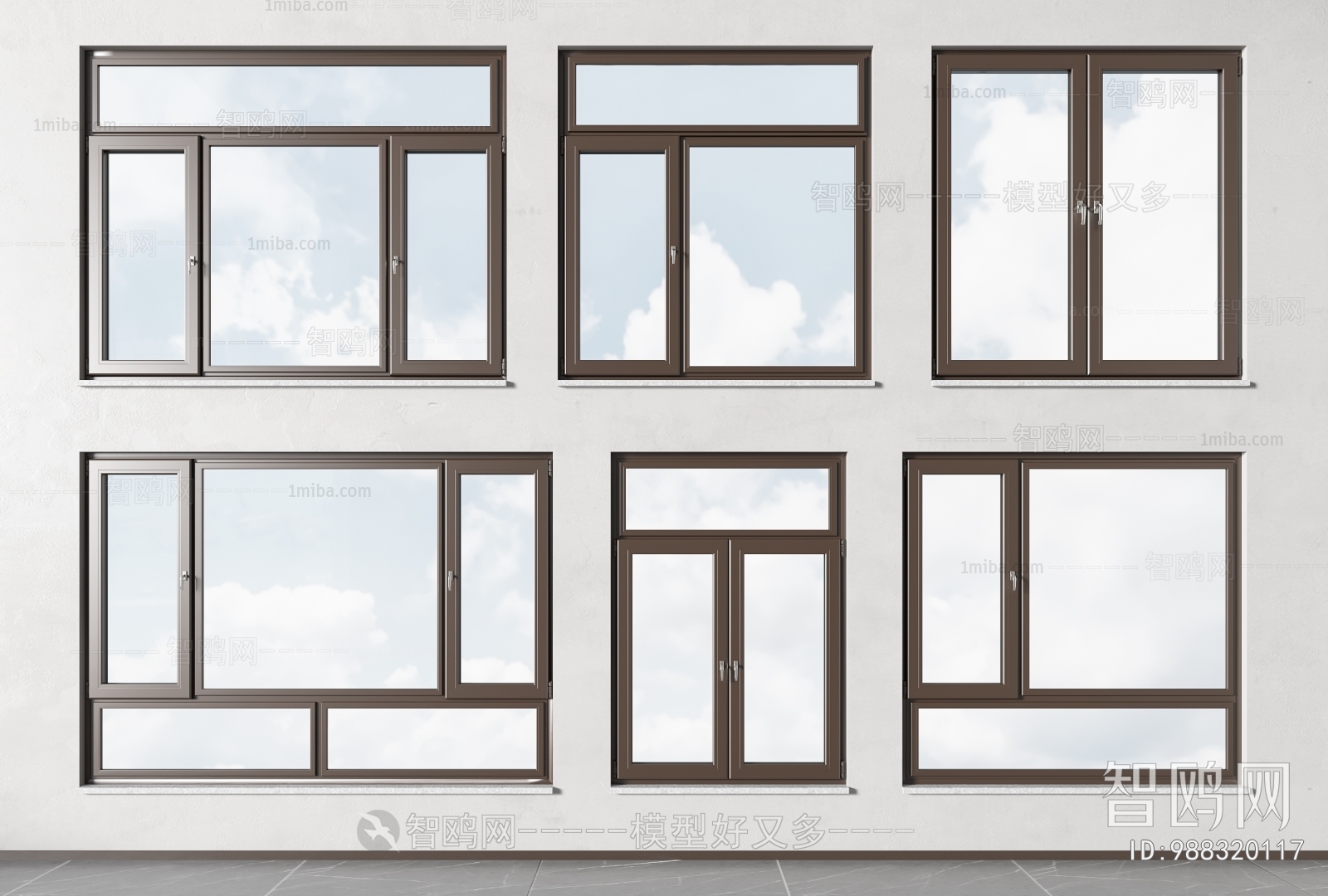 现代窗户