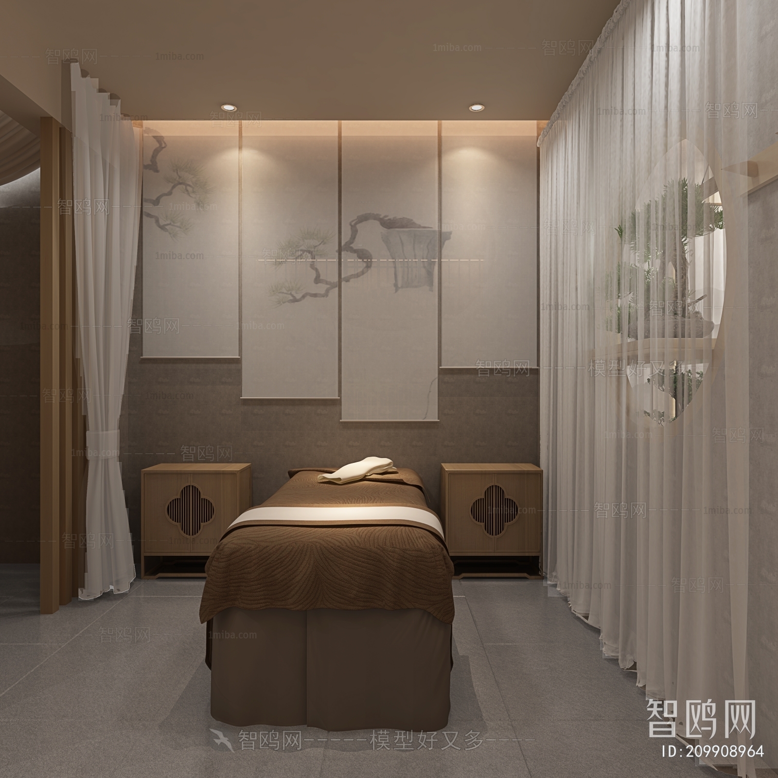 New Chinese Style SPA Beauty