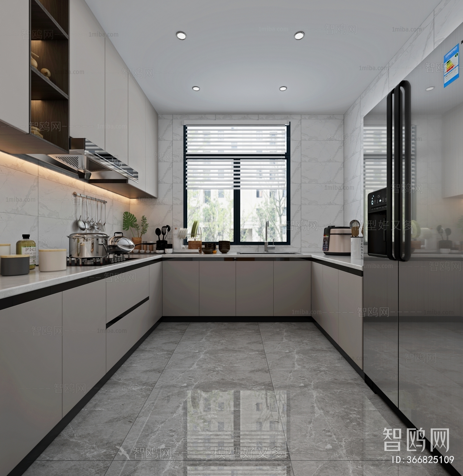 Modern The Kitchen