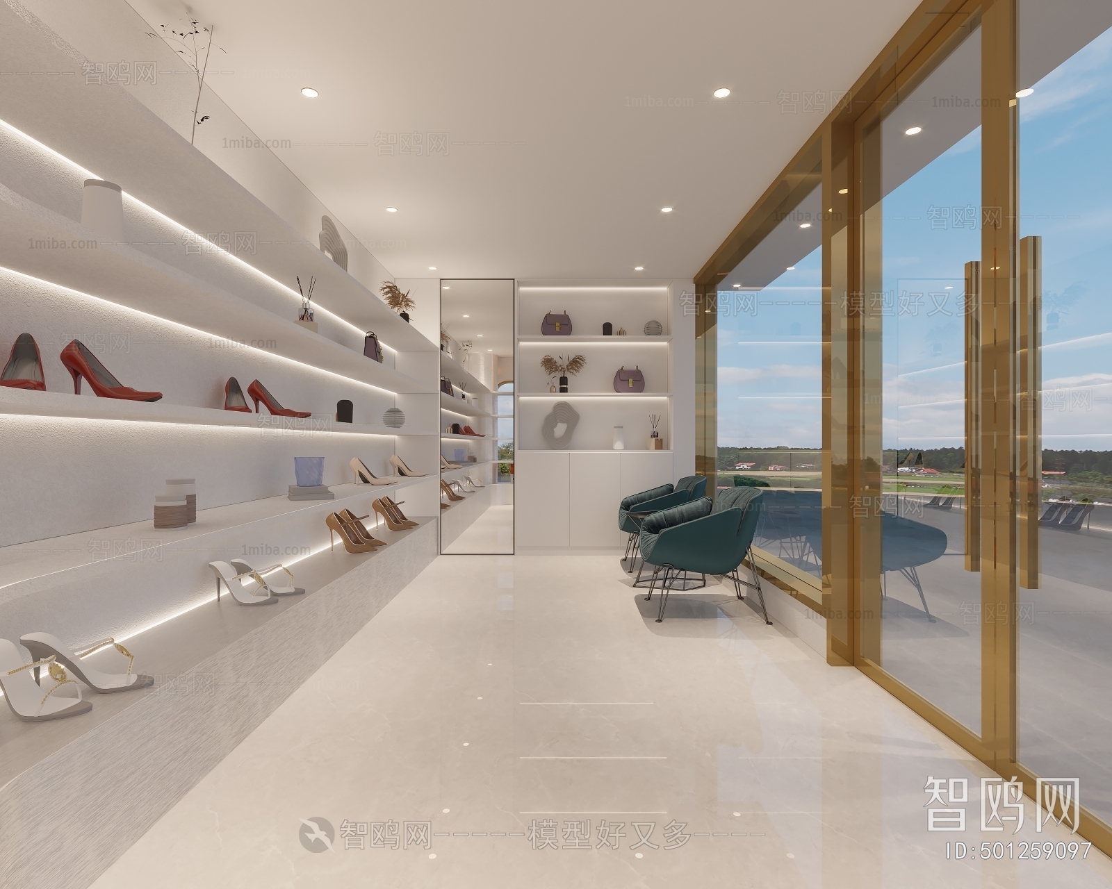 Modern Shoe Store