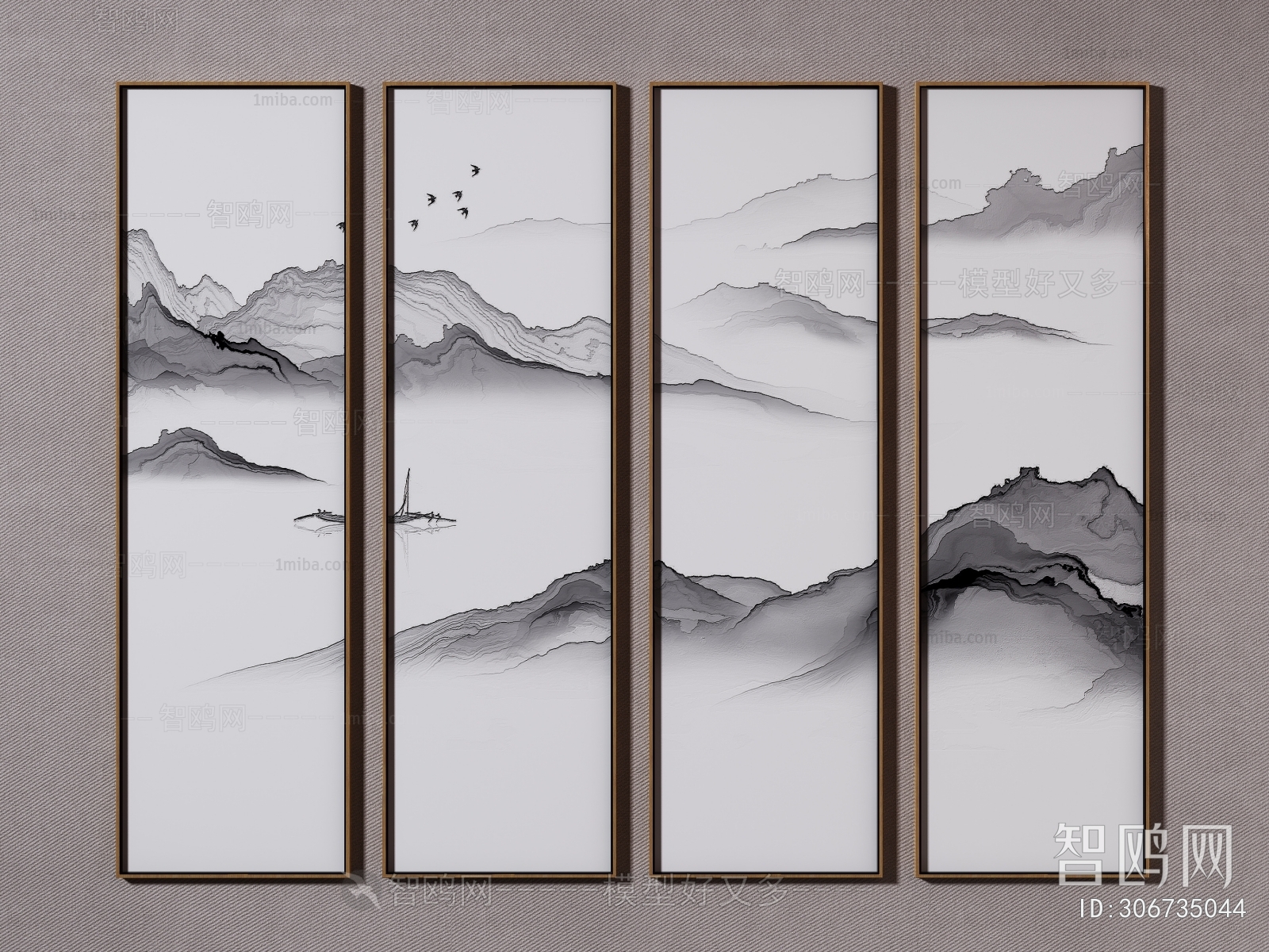 New Chinese Style Painting