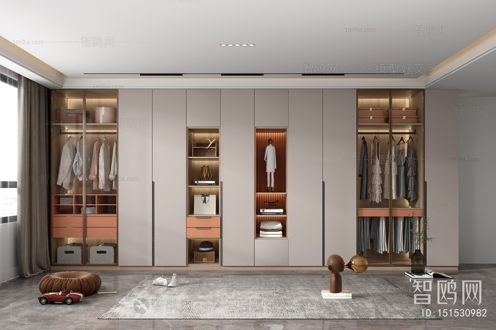 Modern The Wardrobe