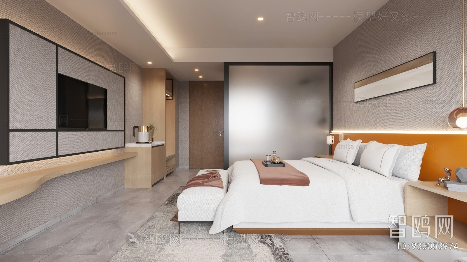 Modern Guest Room