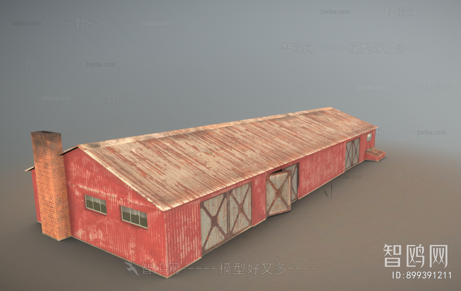 Industrial Style Building Component