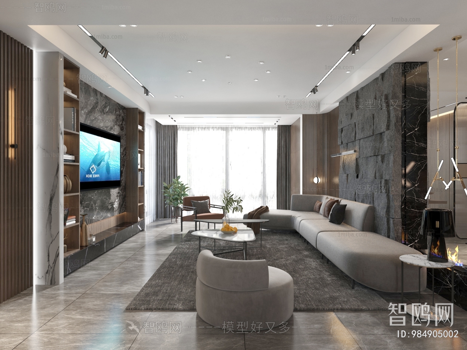 Modern A Living Room