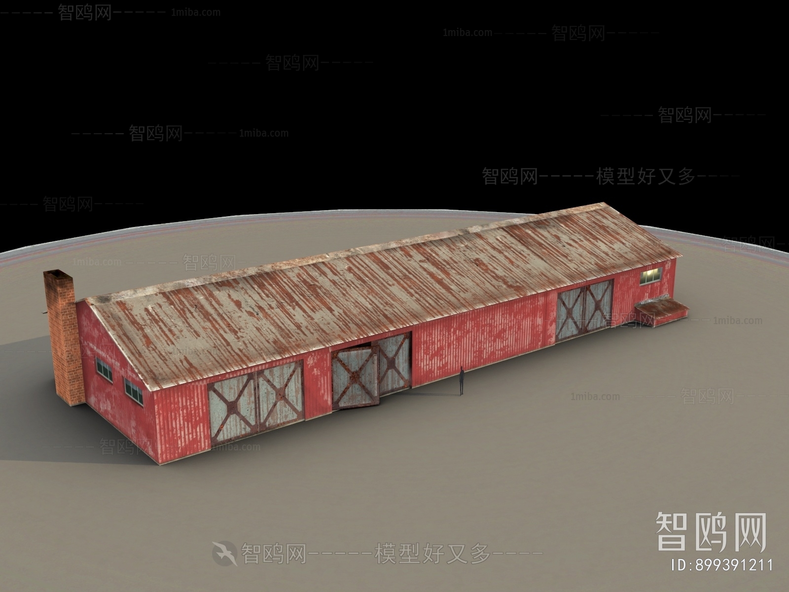 Industrial Style Building Component