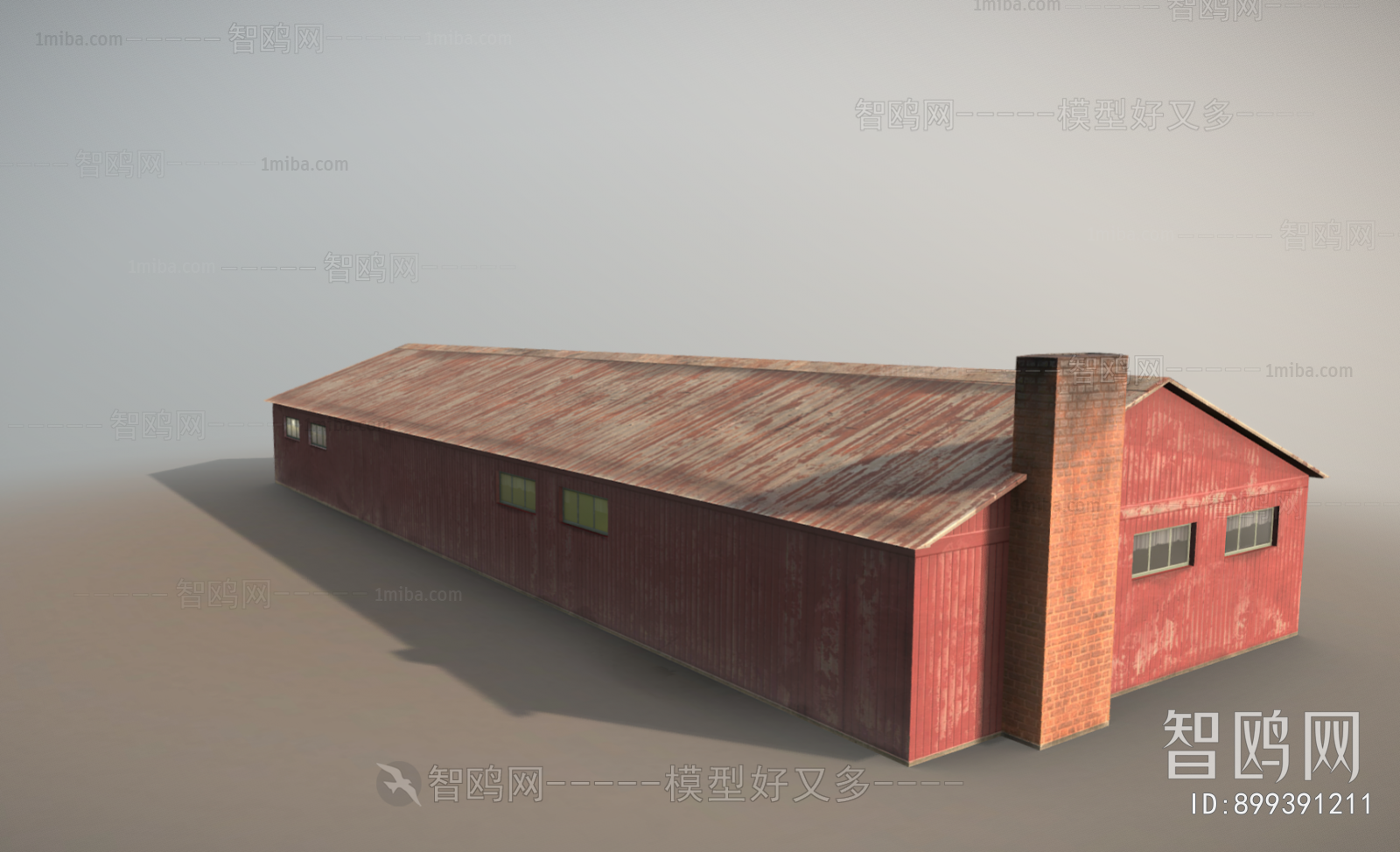 Industrial Style Building Component