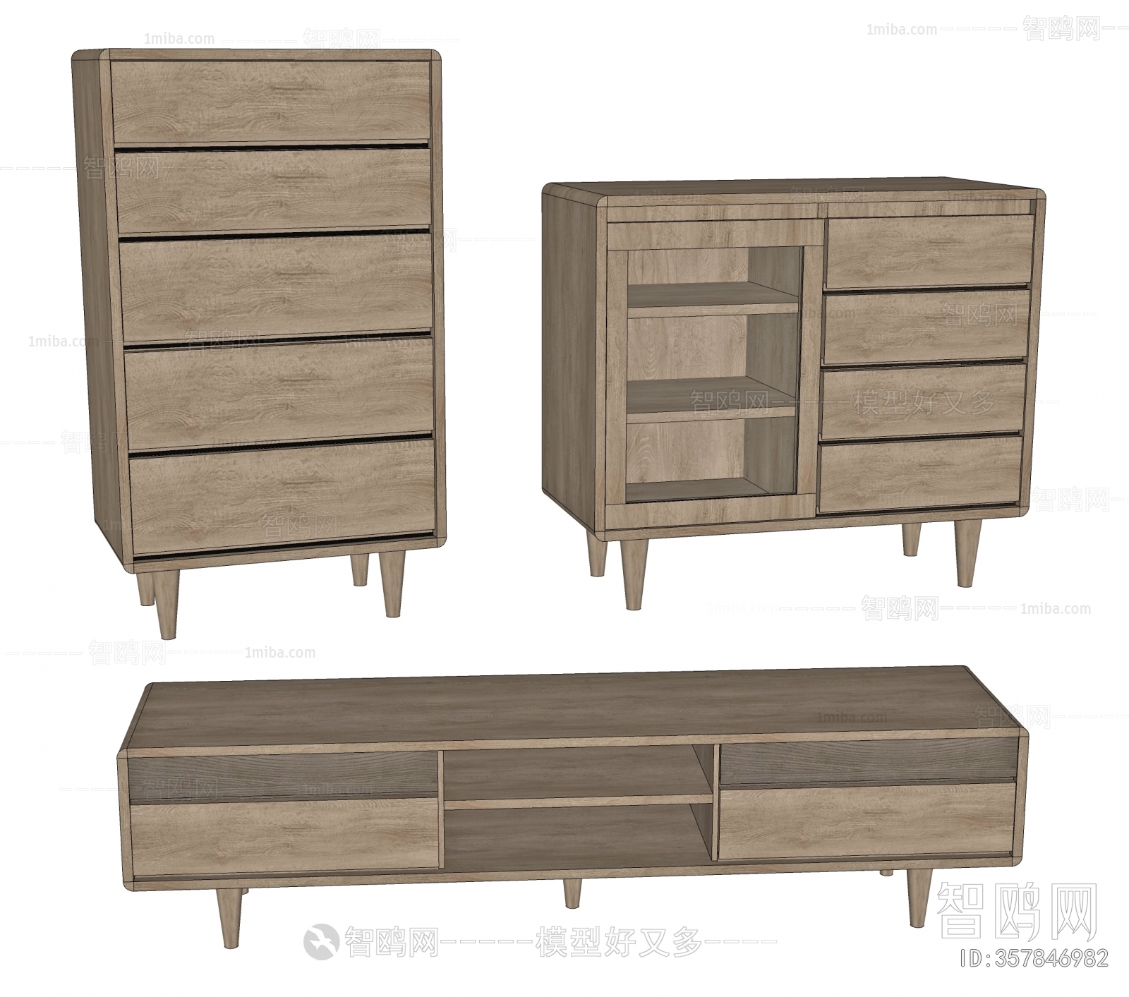 Nordic Style Chest Of Drawers