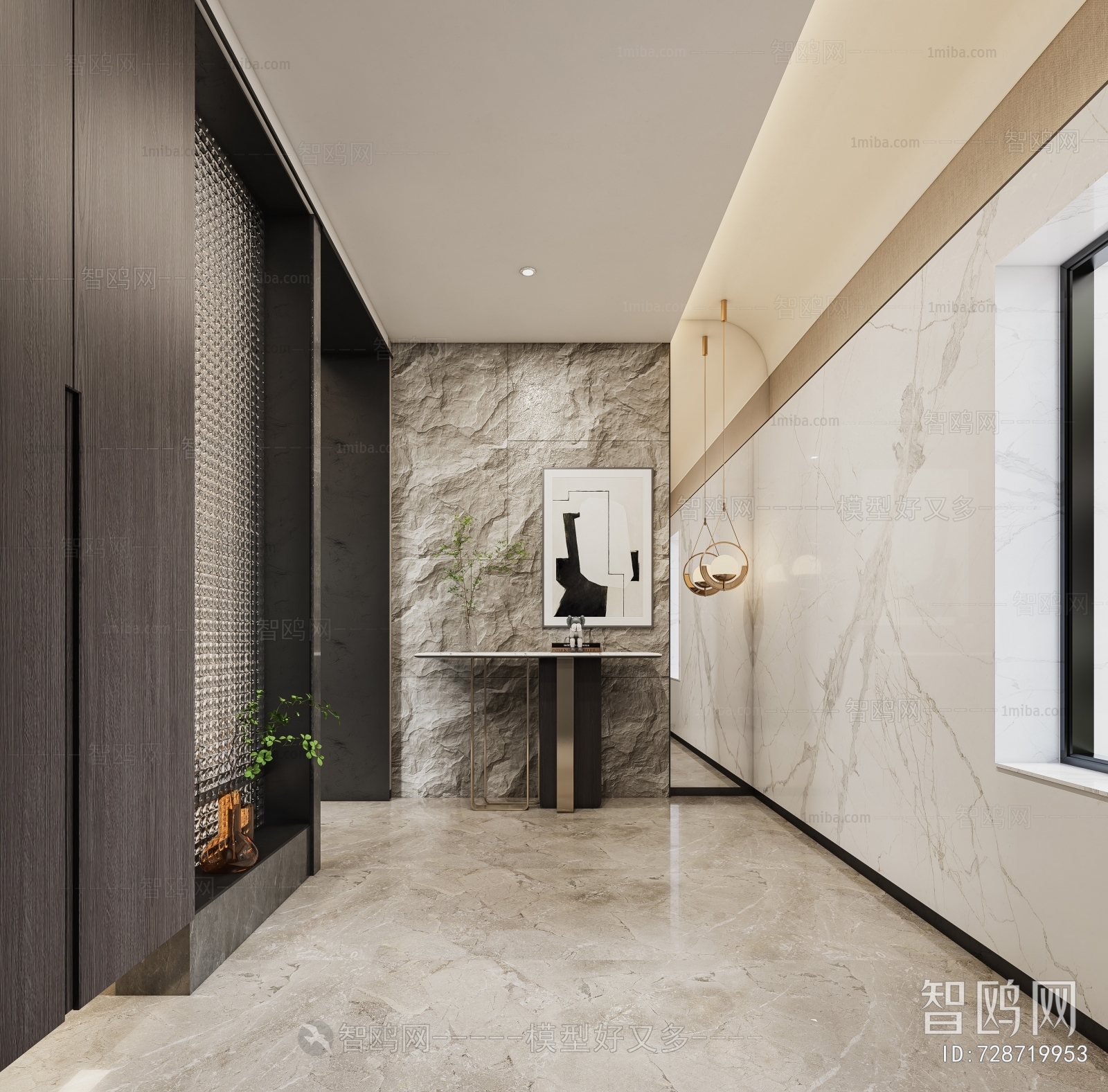 Modern Hallway