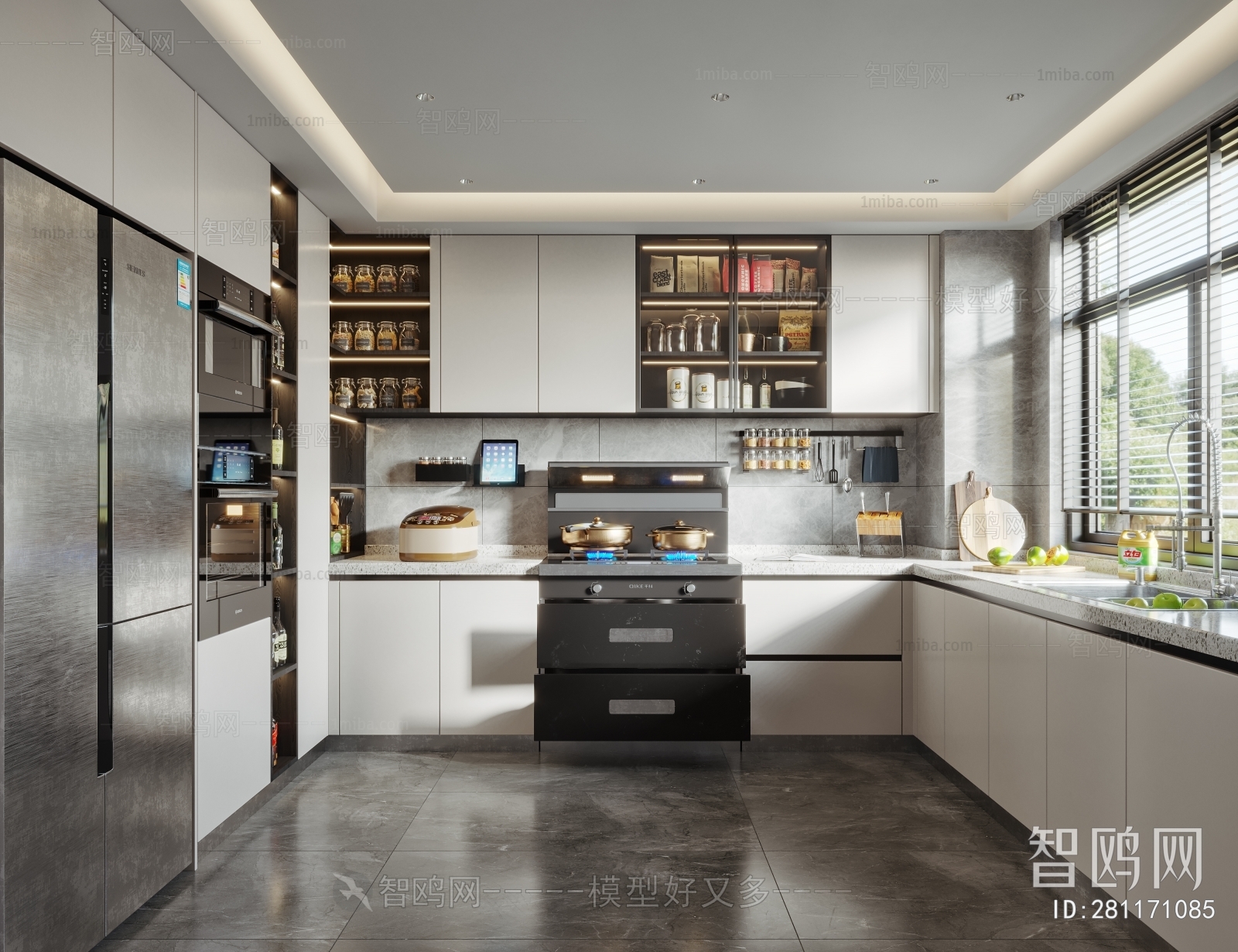 Modern The Kitchen