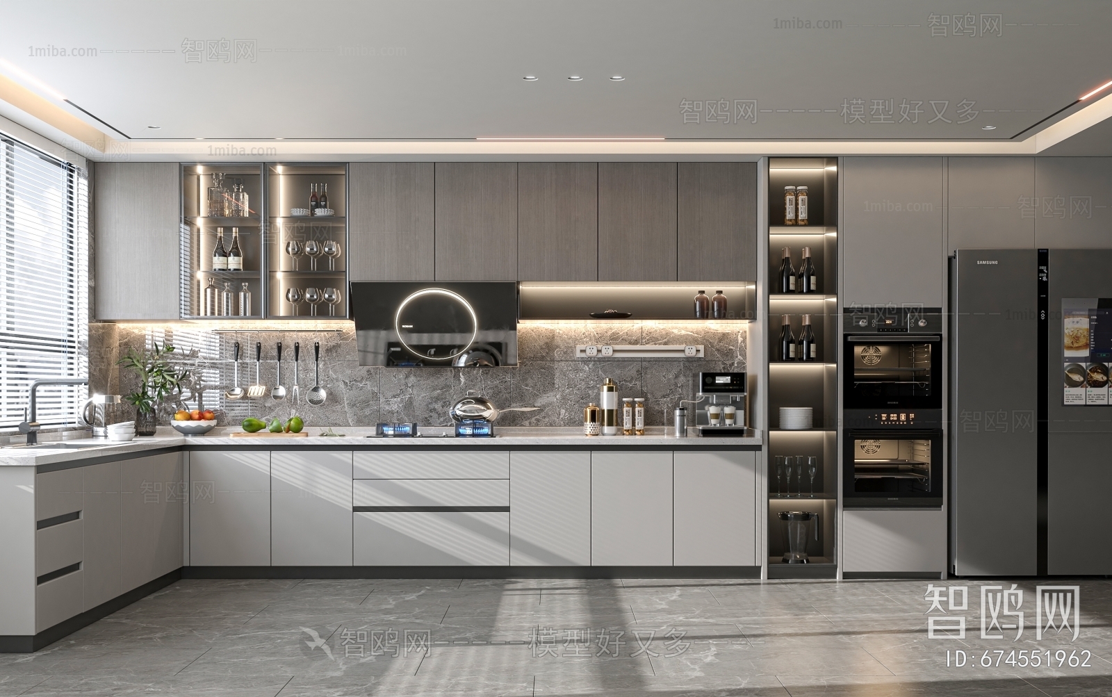 Modern The Kitchen