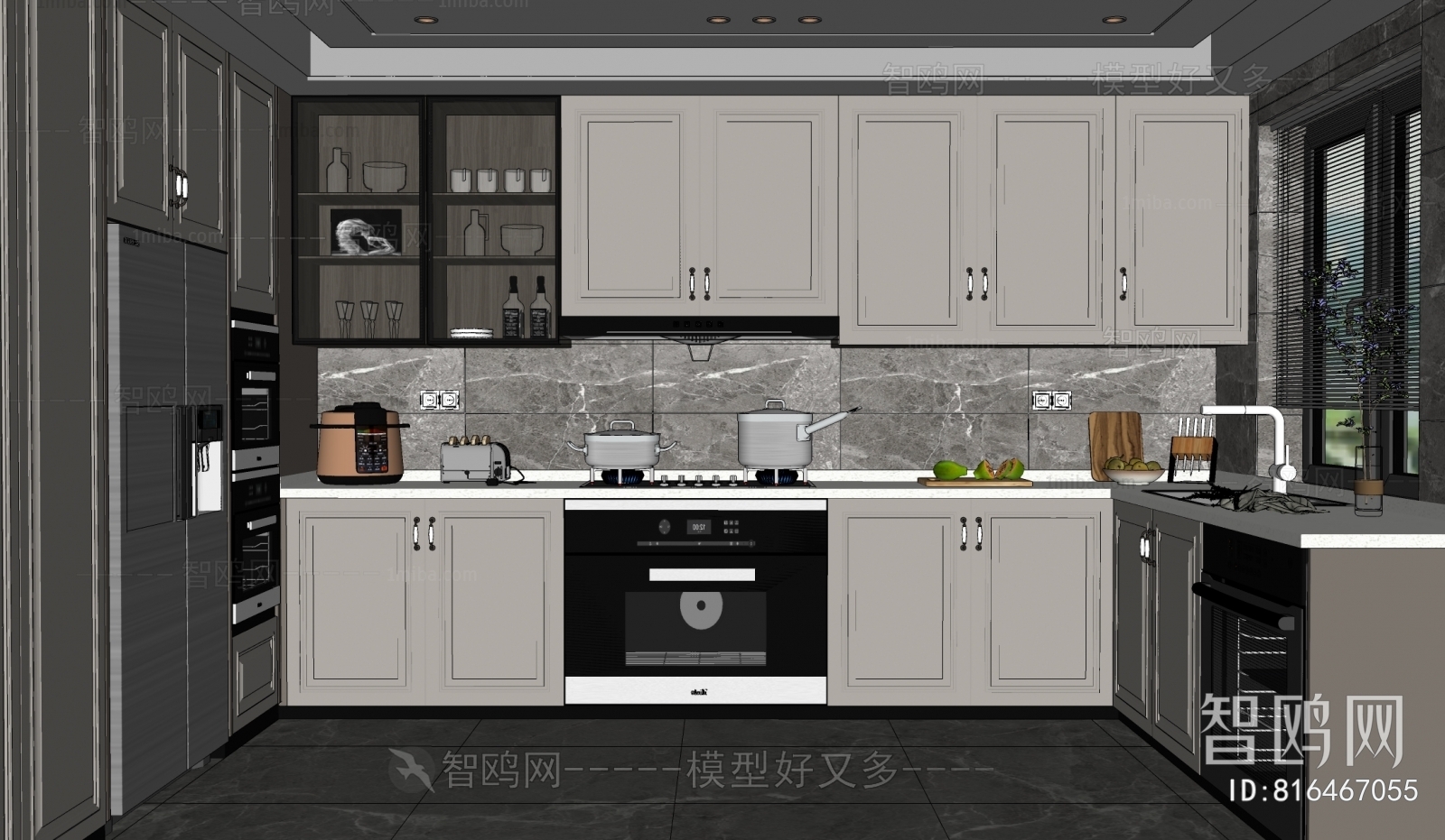 Simple European Style The Kitchen